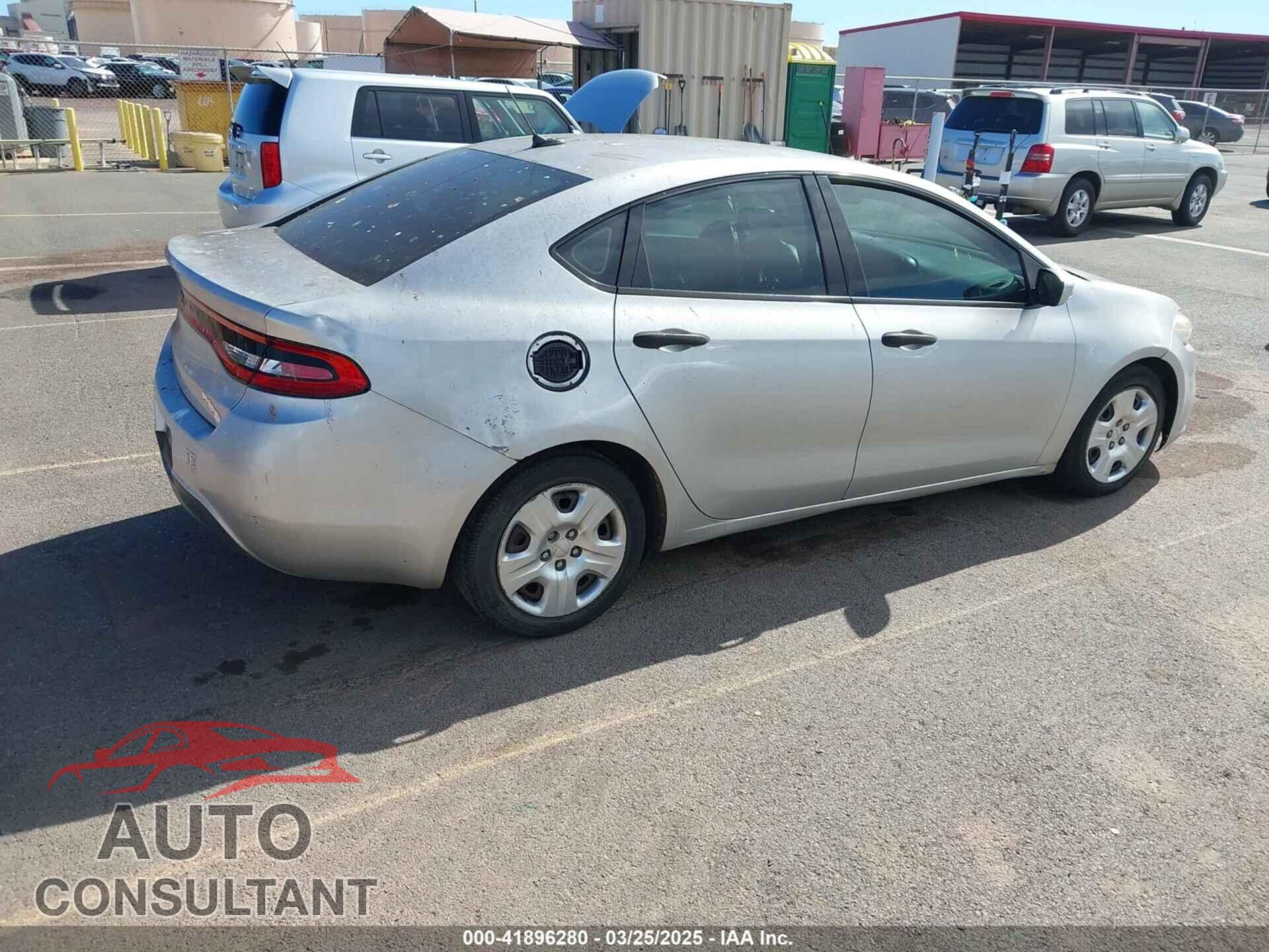 DODGE DART 2013 - 1C3CDFAA2DD175784