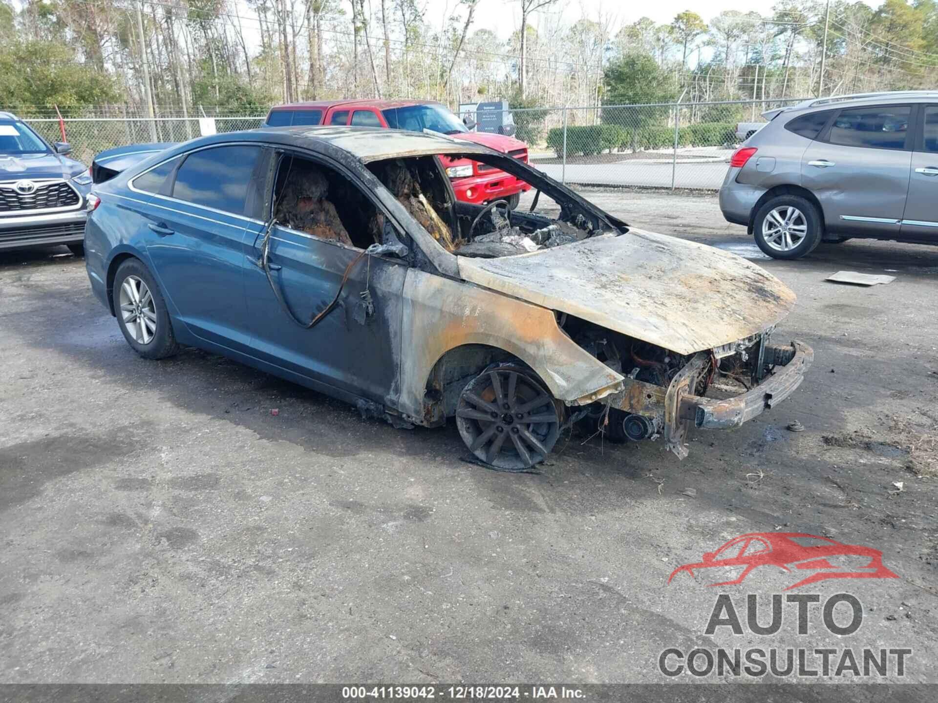 HYUNDAI SONATA 2017 - 5NPE24AF1HH505537