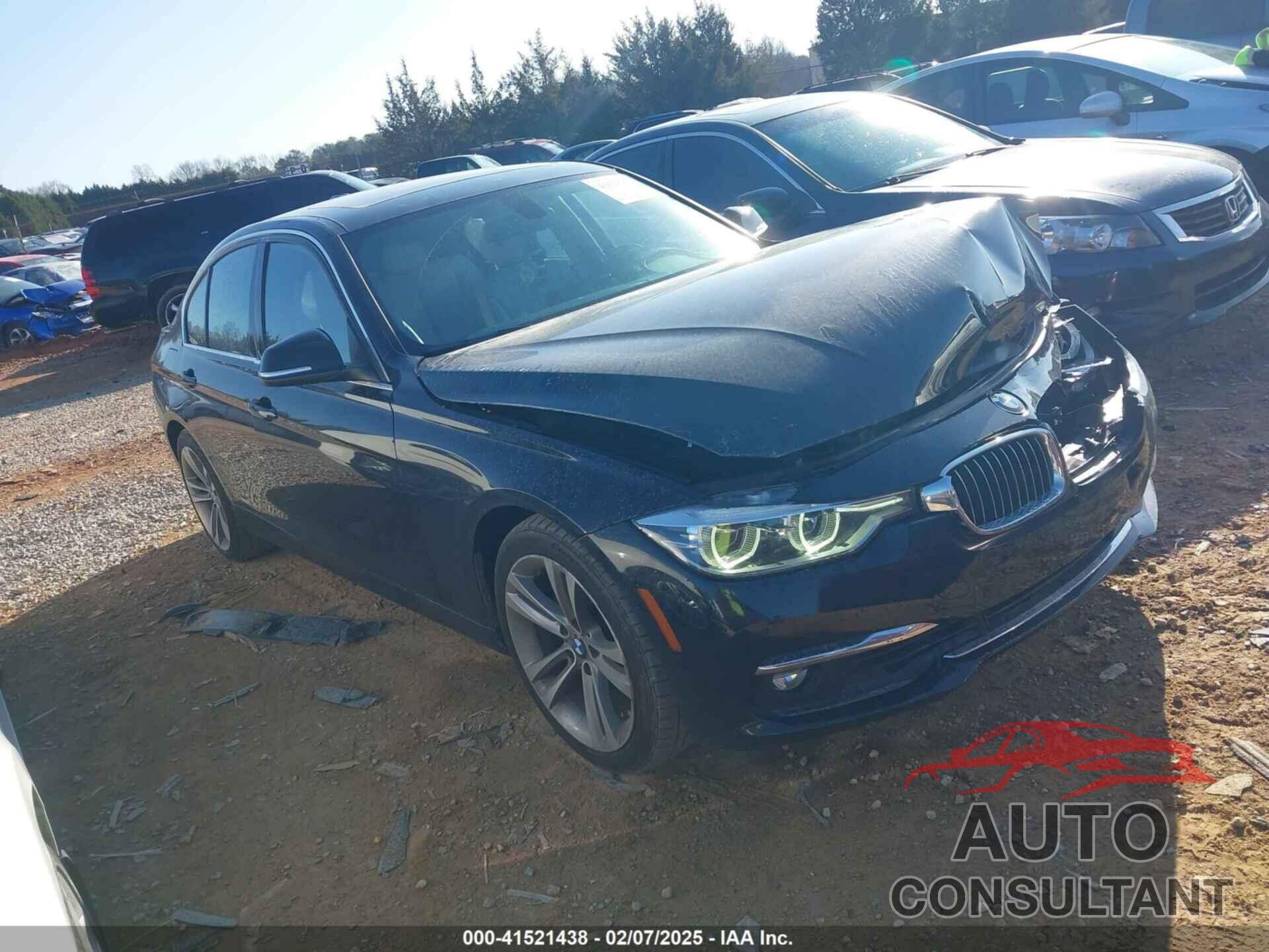 BMW 330I 2017 - WBA8B9G5XHNU09511