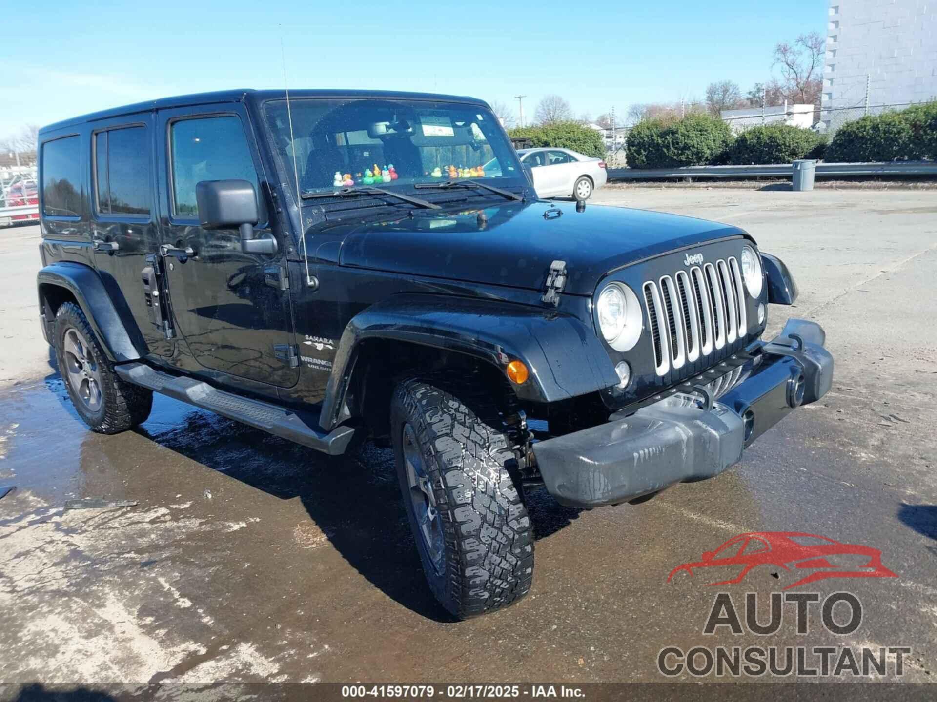 JEEP WRANGLER UNLIMITED 2017 - 1C4BJWEG0HL691376