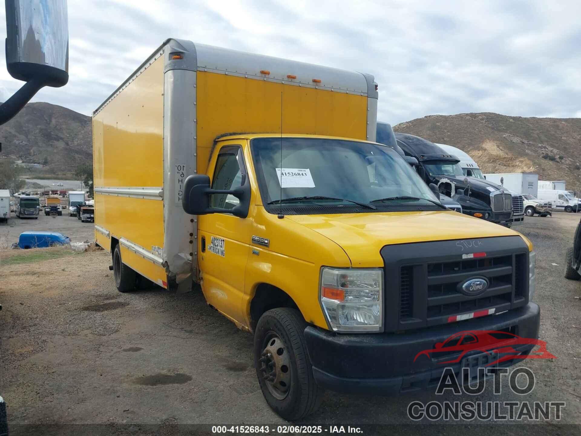 FORD E-350 CUTAWAY 2011 - 1FDWE3FL7BDA91743