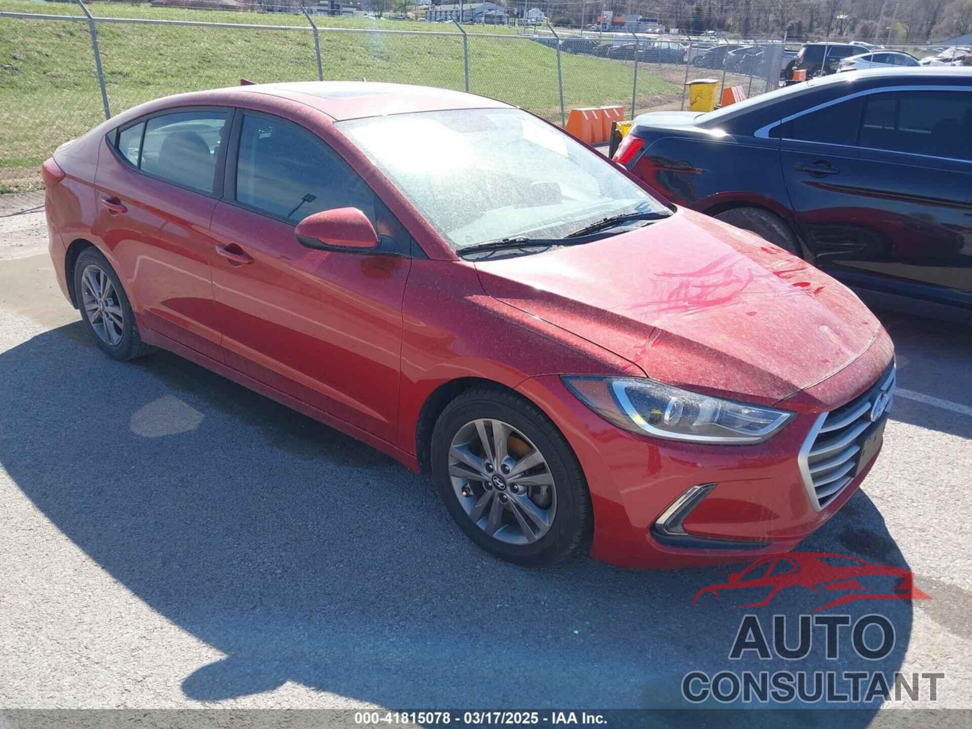 HYUNDAI ELANTRA 2017 - 5NPD84LF5HH193293