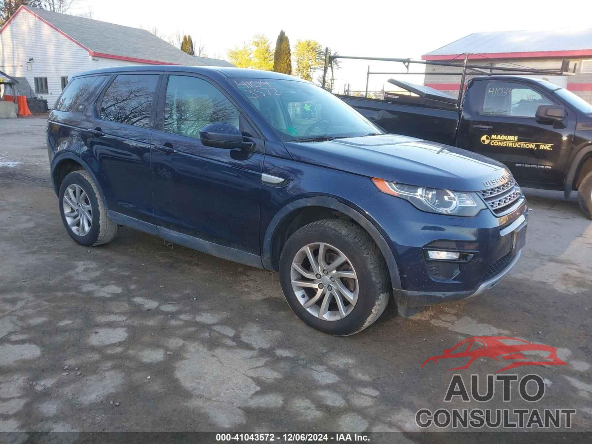 LAND ROVER DISCOVERY SPORT 2016 - SALCR2BG7GH565083