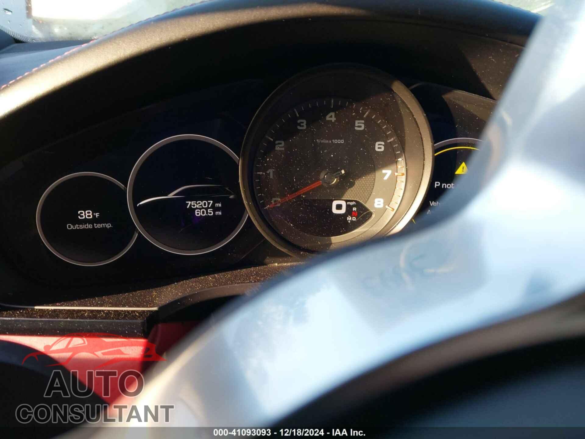 PORSCHE CAYENNE 2019 - WP1AA2AY4KDA14513