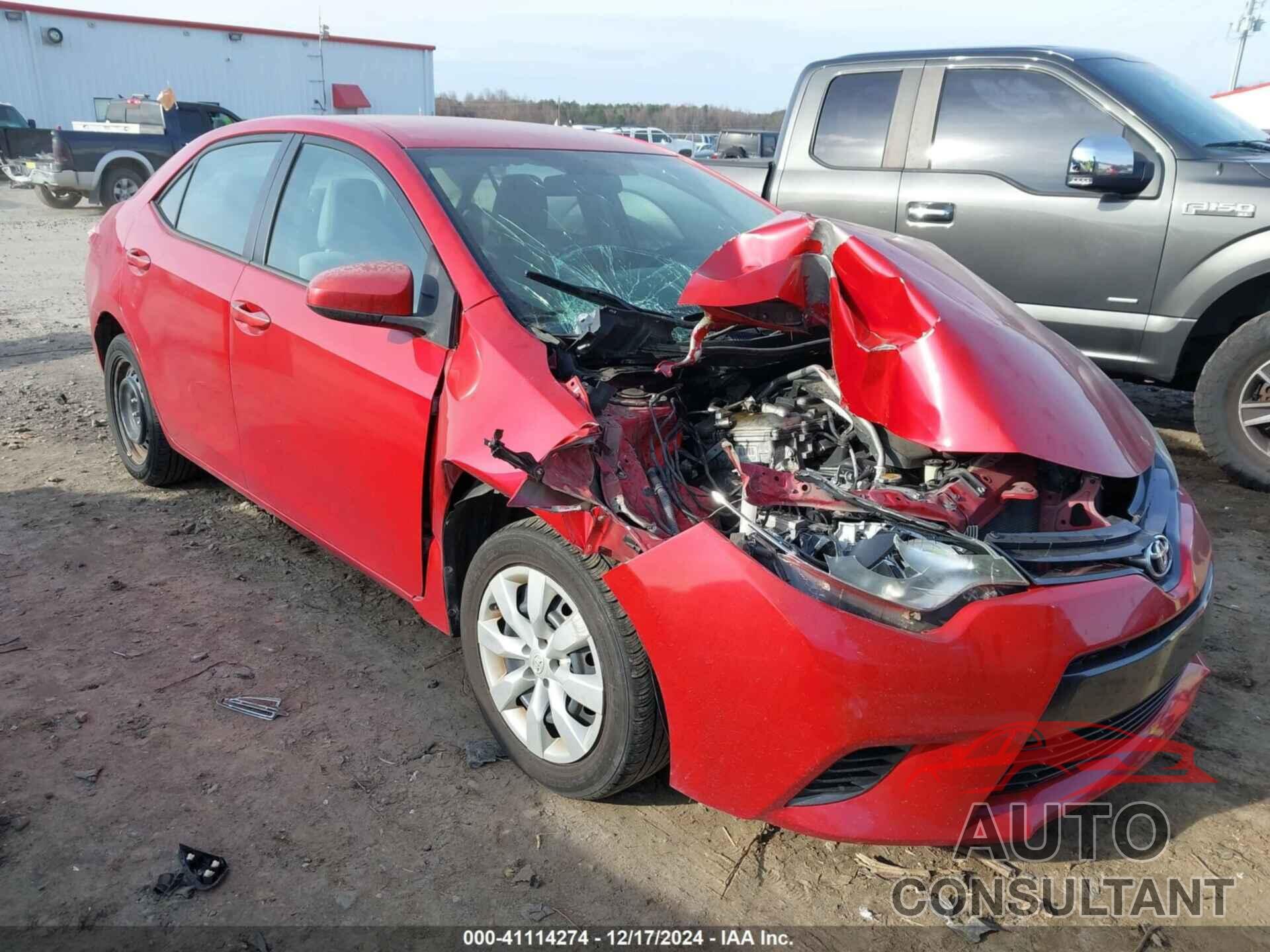 TOYOTA COROLLA 2015 - 2T1BURHE5FC233212