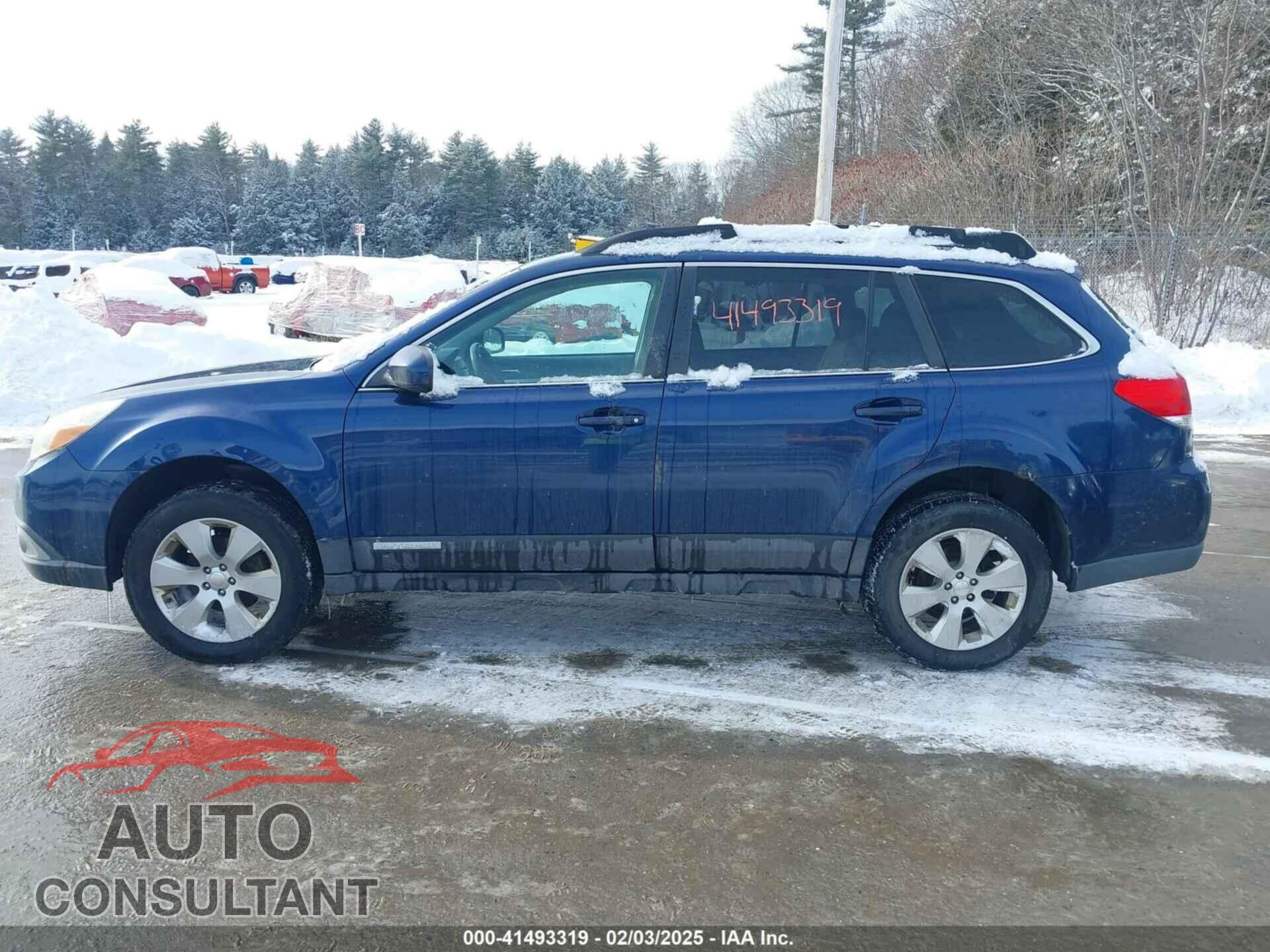 SUBARU OUTBACK 2011 - 4S4BRBCC2B3352610