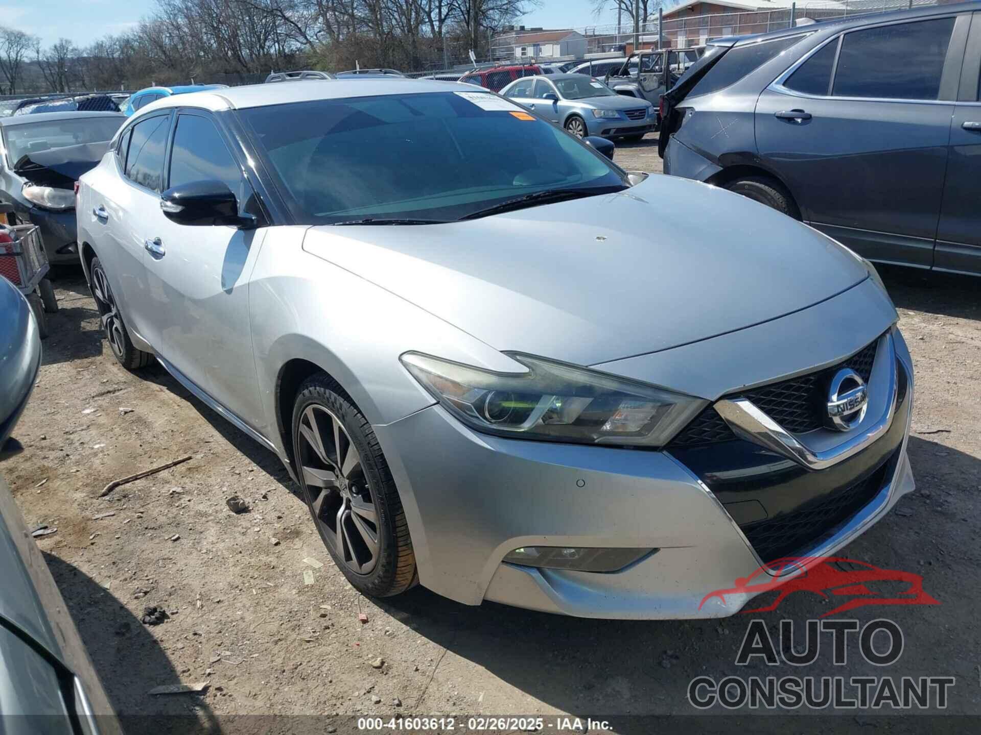 NISSAN MAXIMA 2016 - 1N4AA6AP1GC400986