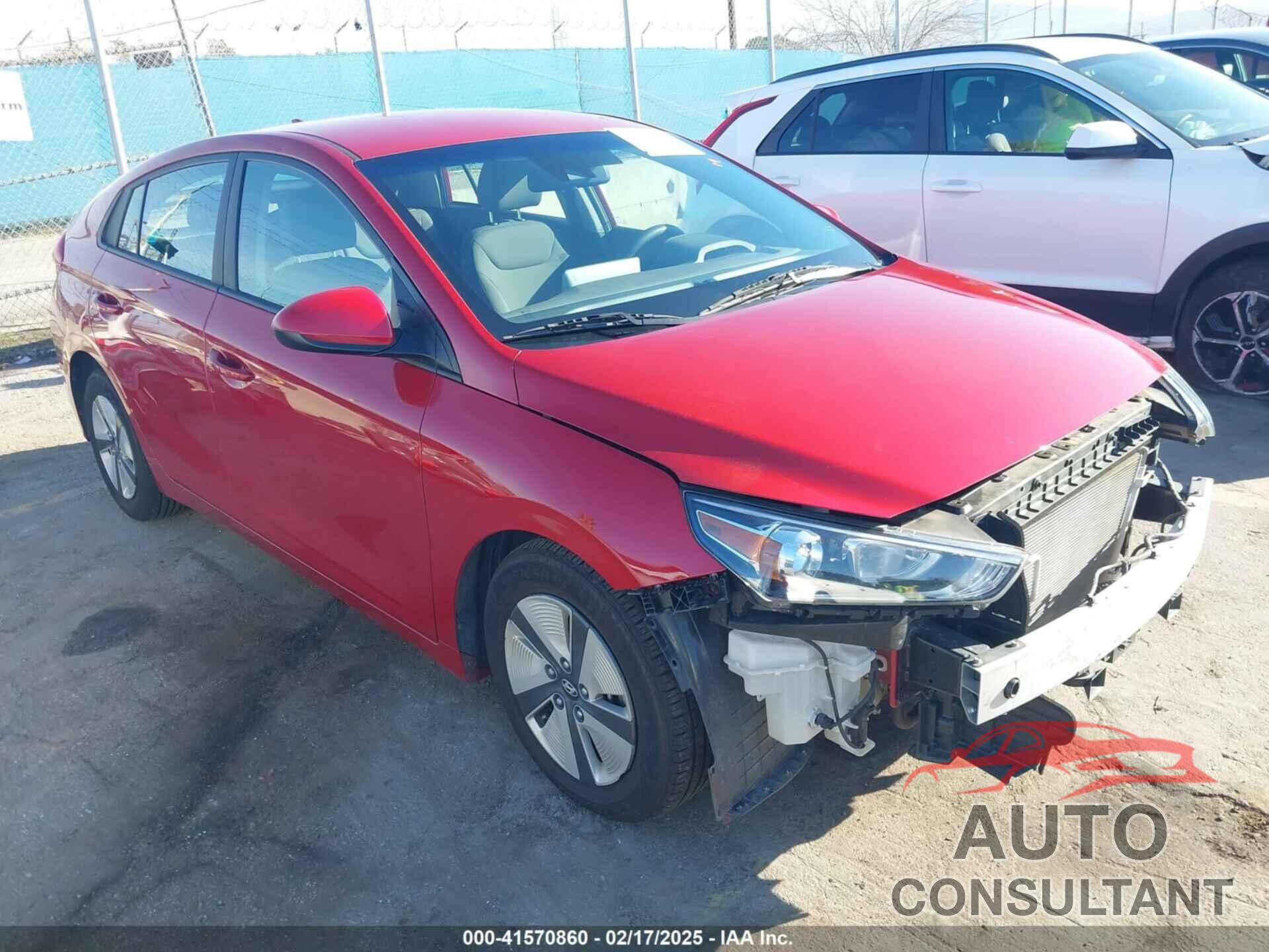 HYUNDAI IONIQ HYBRID 2022 - KMHC65LC9NU267406