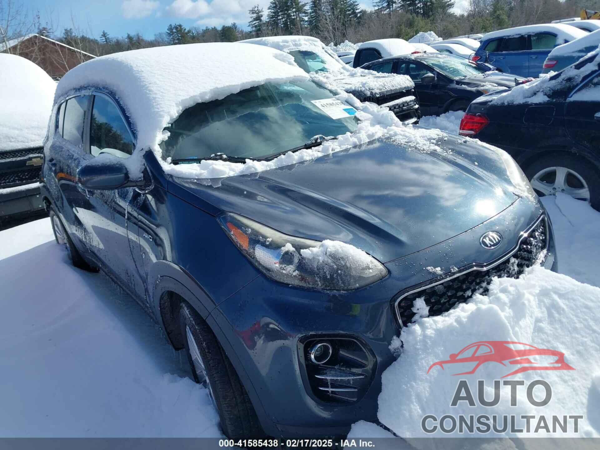 KIA SPORTAGE 2017 - KNDPMCAC5H7296441