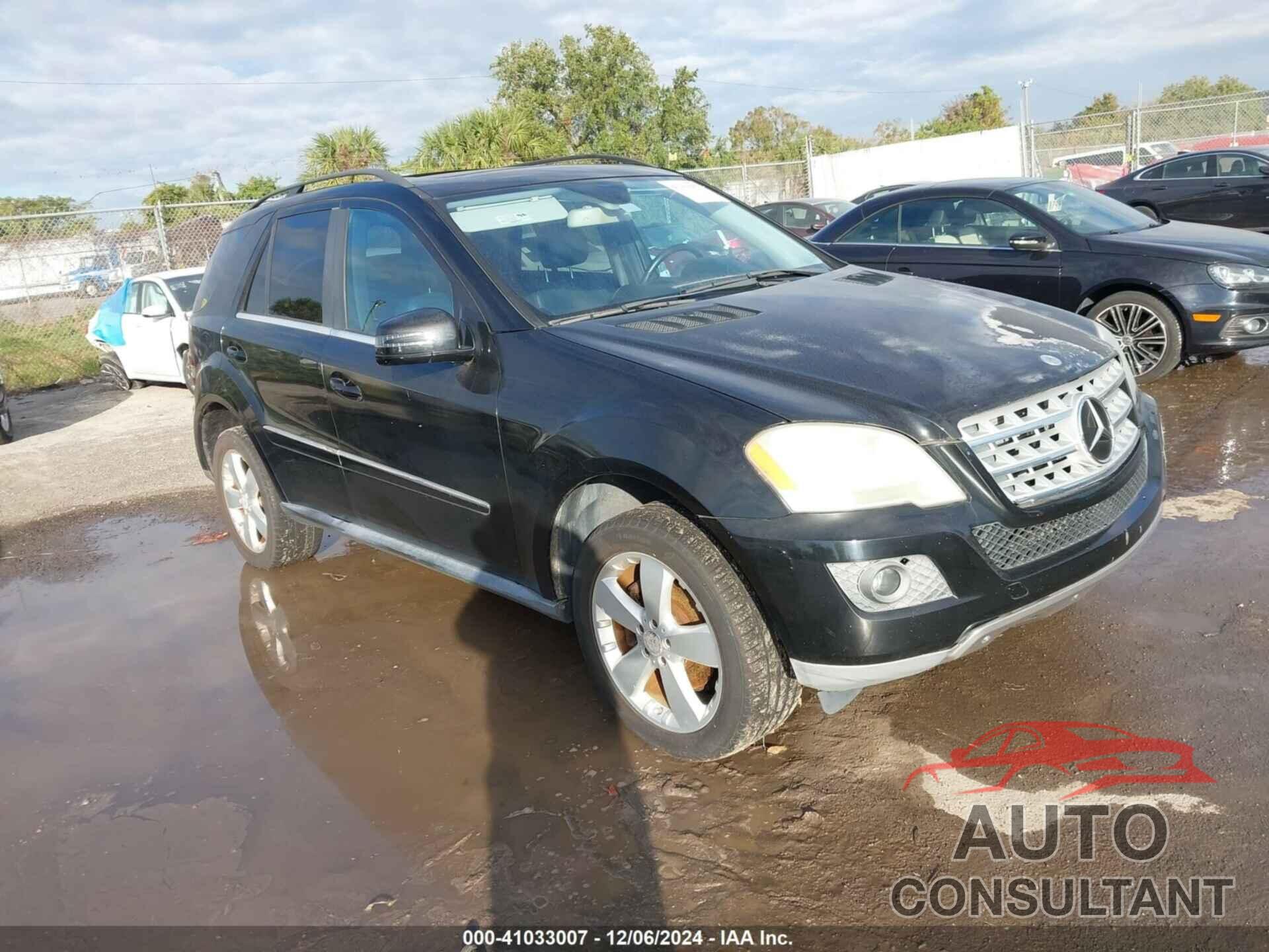 MERCEDES-BENZ ML 350 2011 - 4JGBB5GB6BA641931
