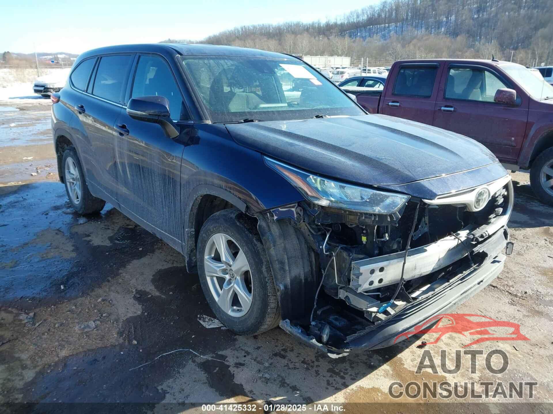 TOYOTA HIGHLANDER 2020 - 5TDBZRBH4LS043649
