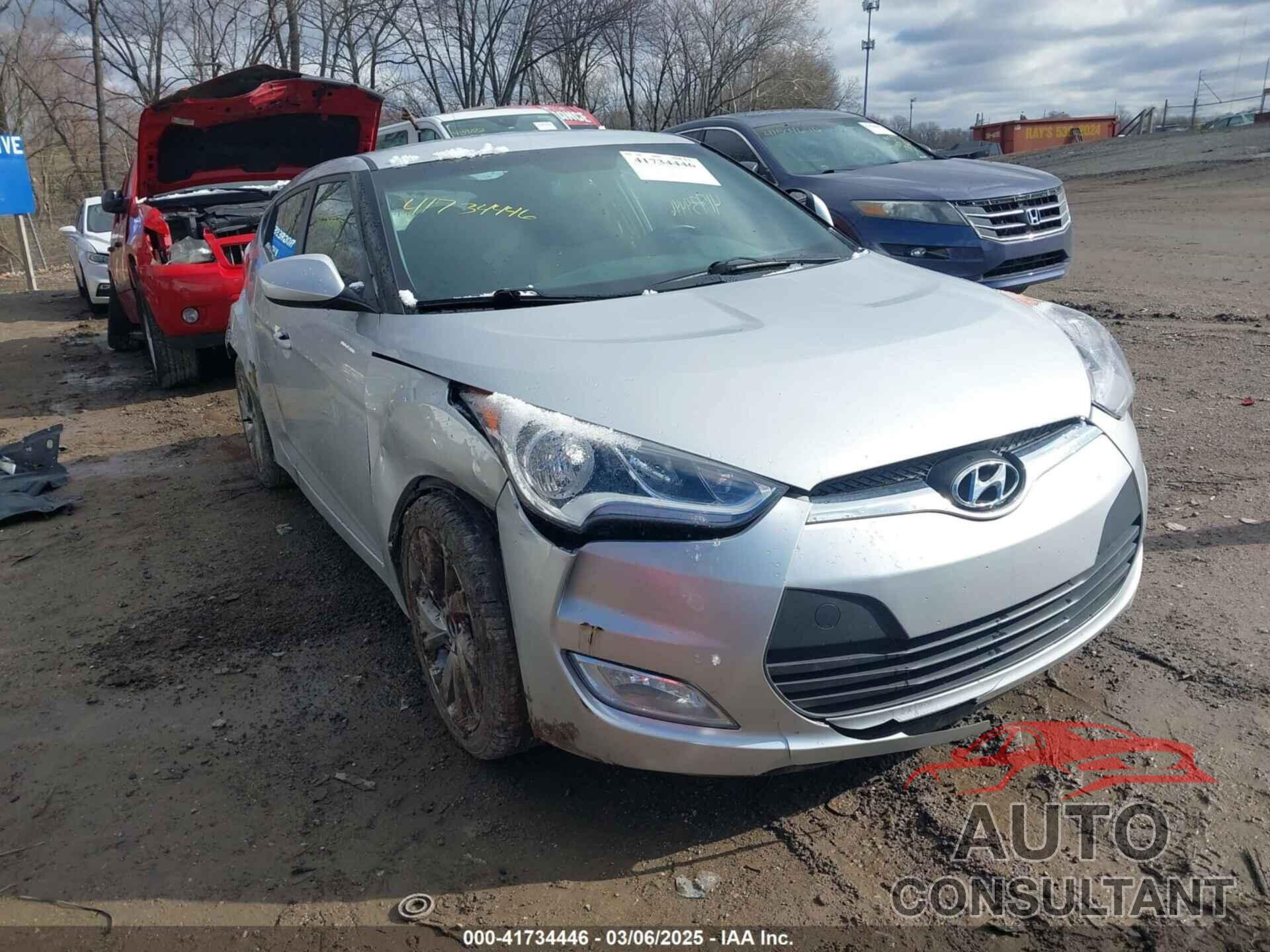 HYUNDAI VELOSTER 2017 - KMHTC6AD6HU310694