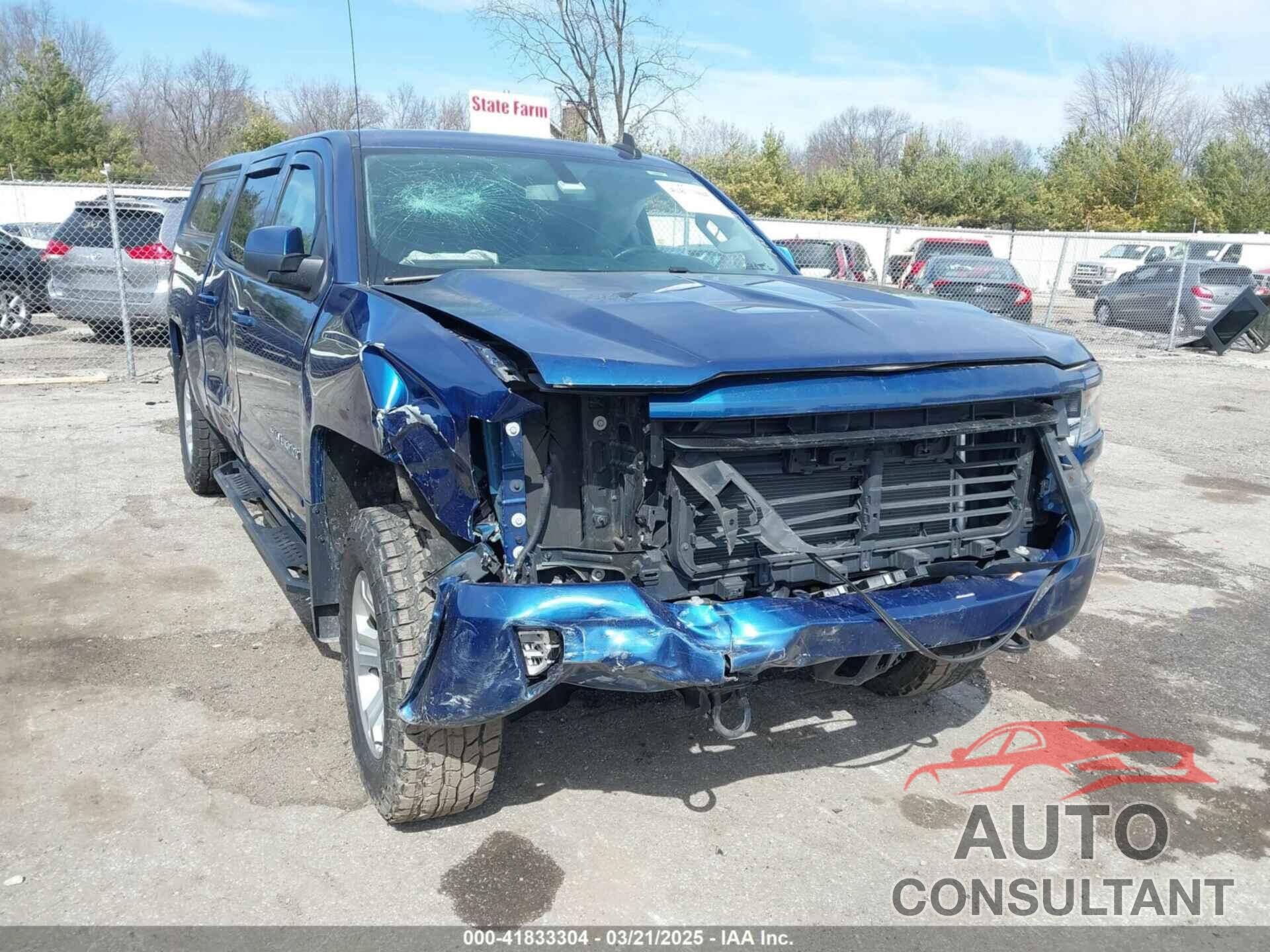 CHEVROLET SILVERADO 1500 2017 - 3GCUKREC5HG363503