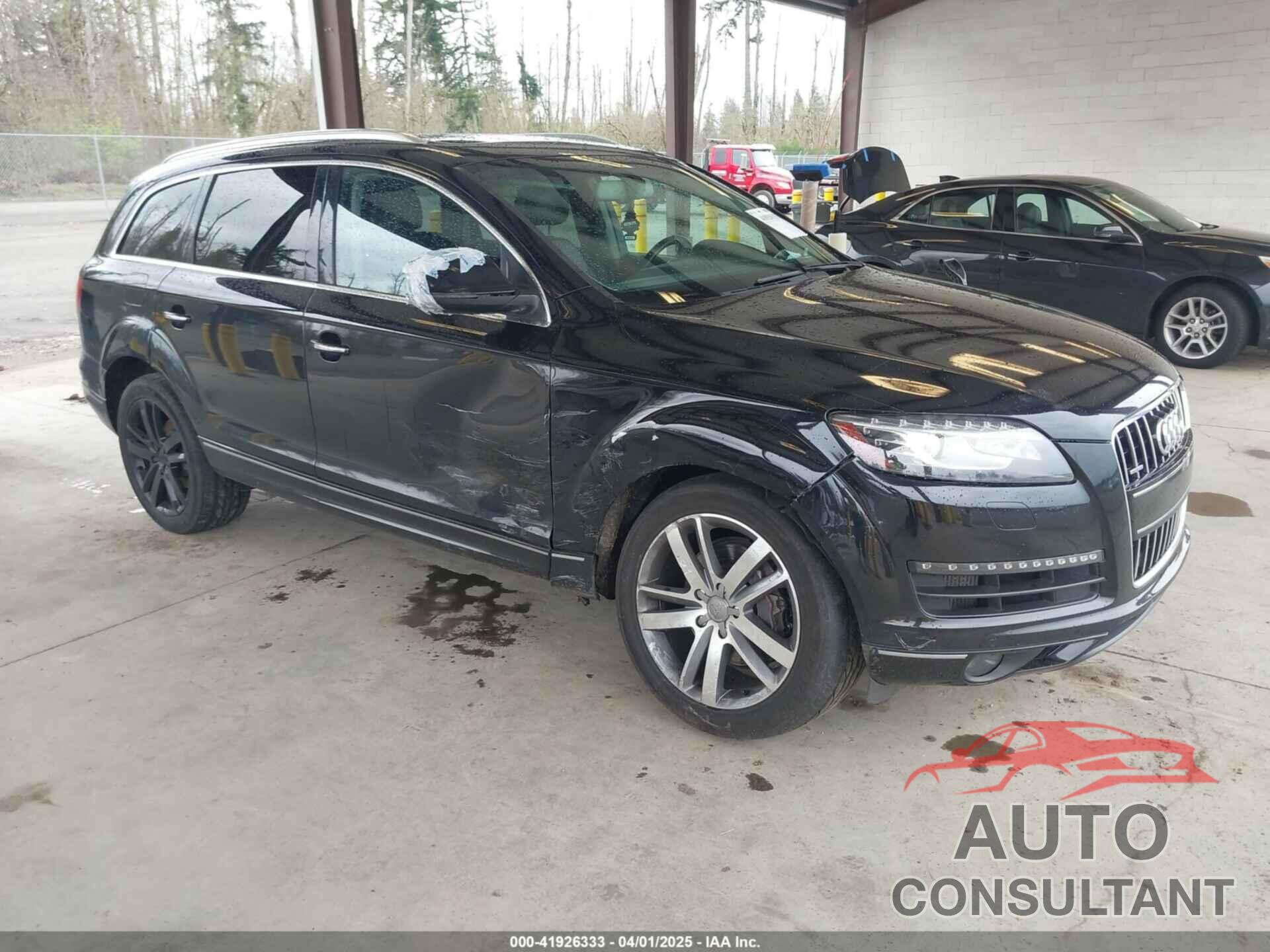AUDI Q7 2012 - WA1VMAFEXCD009668