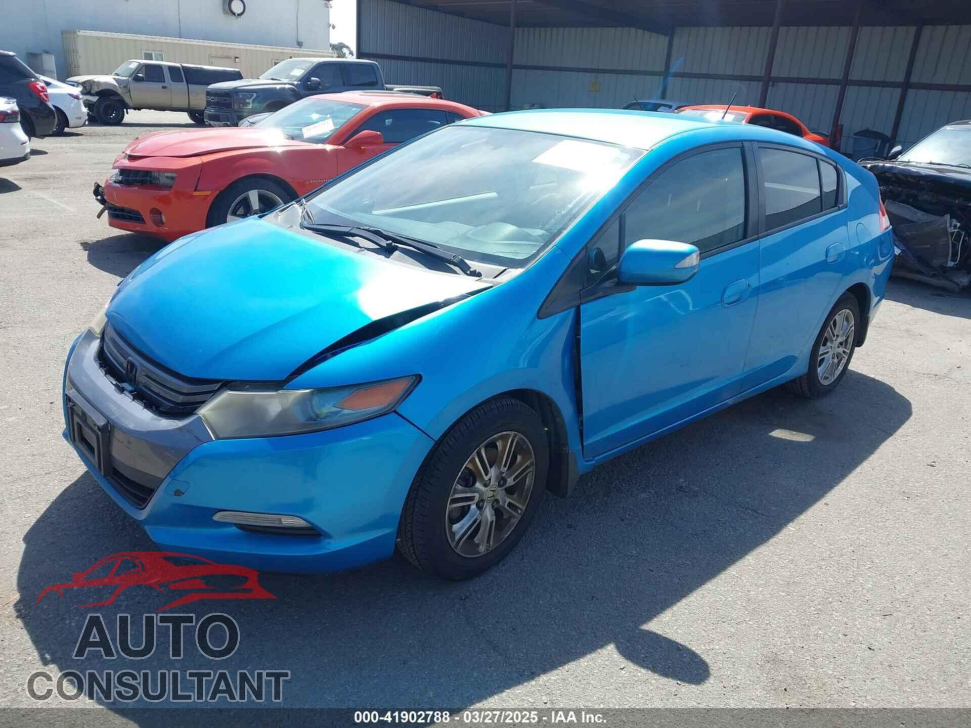 HONDA INSIGHT 2010 - JHMZE2H71AS036502