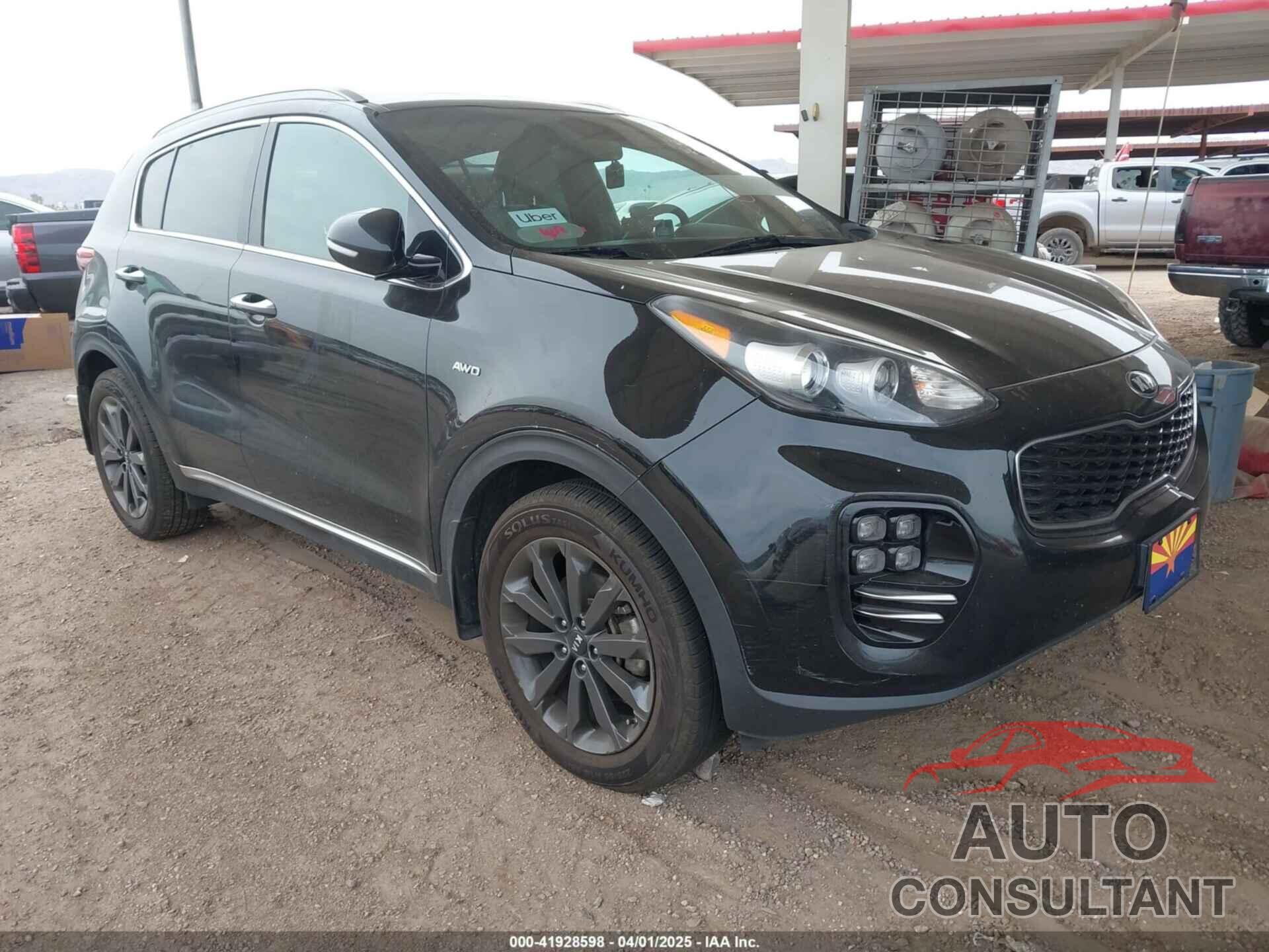 KIA SPORTAGE 2018 - KNDPNCAC8J7460042