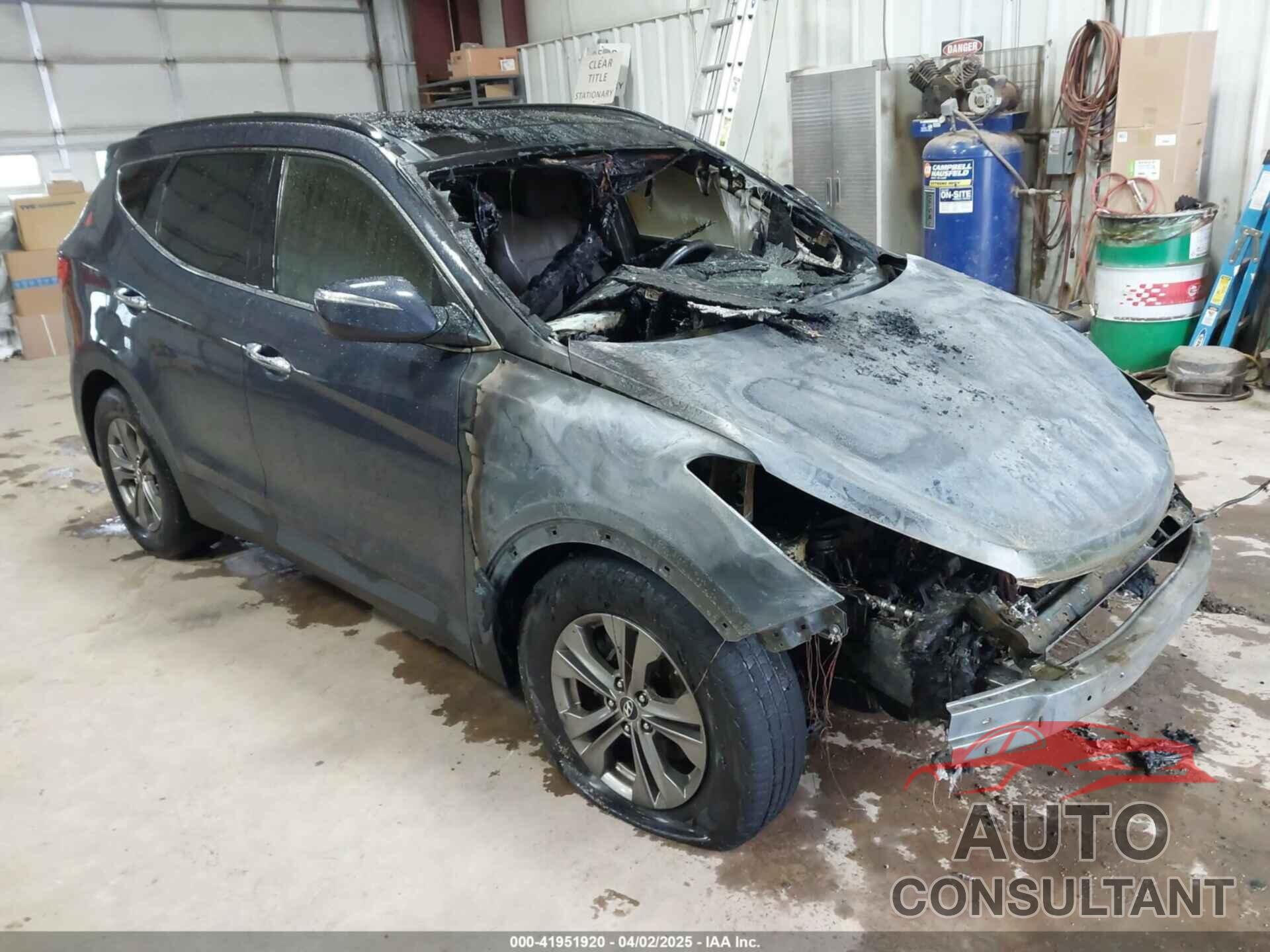 HYUNDAI SANTA FE SPORT 2014 - 5XYZUDLBXEG188785