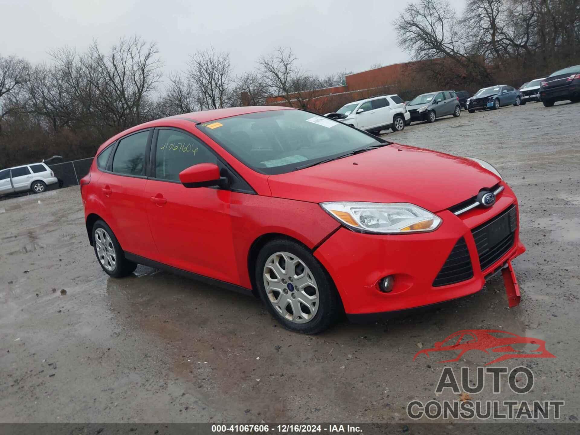 FORD FOCUS 2012 - 1FAHP3K25CL394361