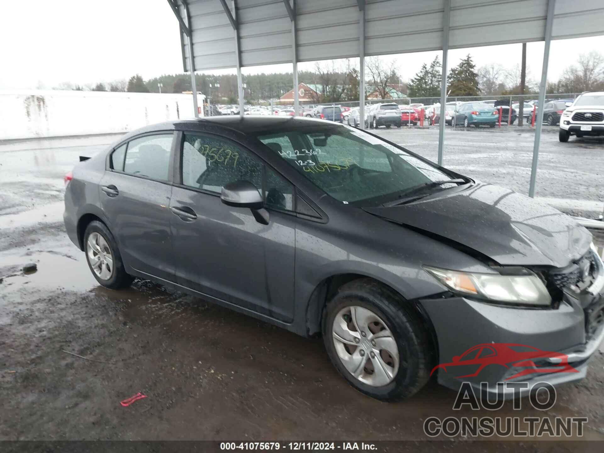 HONDA CIVIC 2013 - 2HGFB2F55DH541745