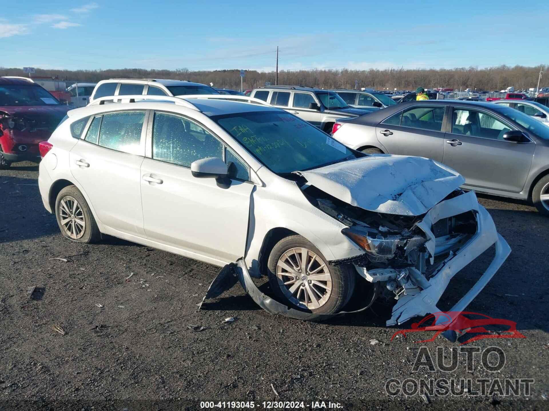 SUBARU IMPREZA 2018 - 4S3GTAB66J3741640