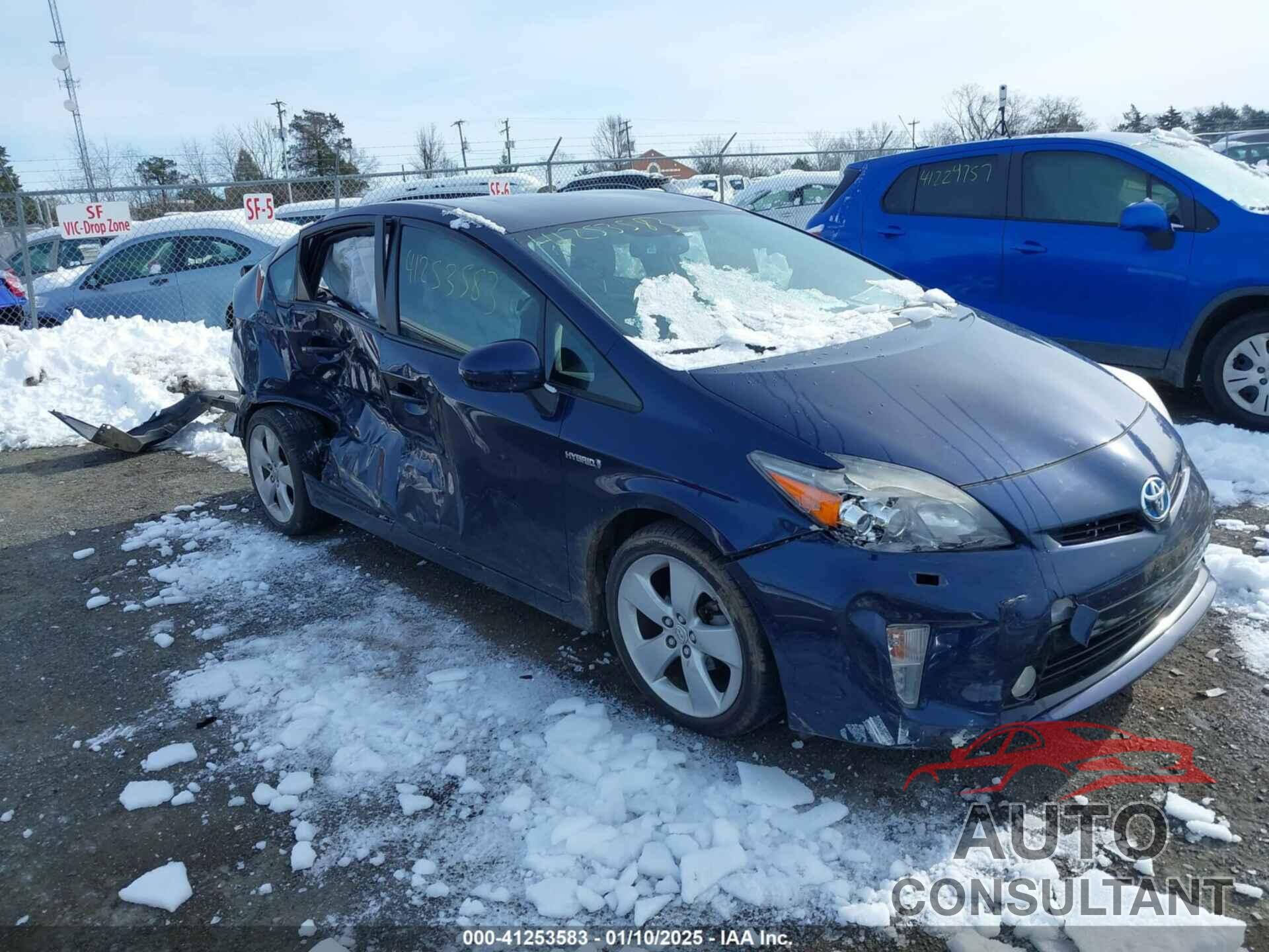 TOYOTA PRIUS 2012 - JTDKN3DUXC1559823