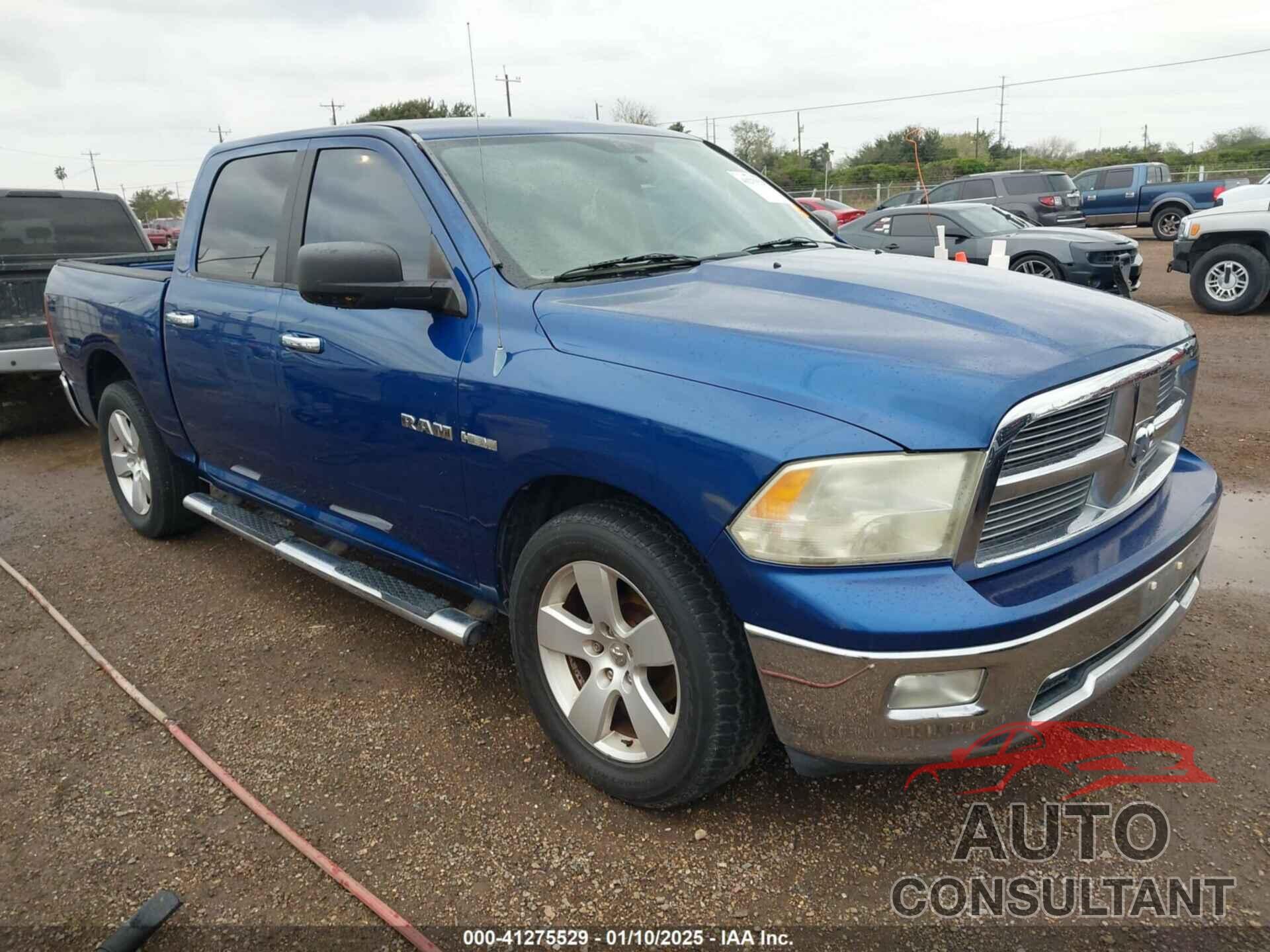 DODGE RAM 1500 2010 - 1D7RB1CT2AS117152