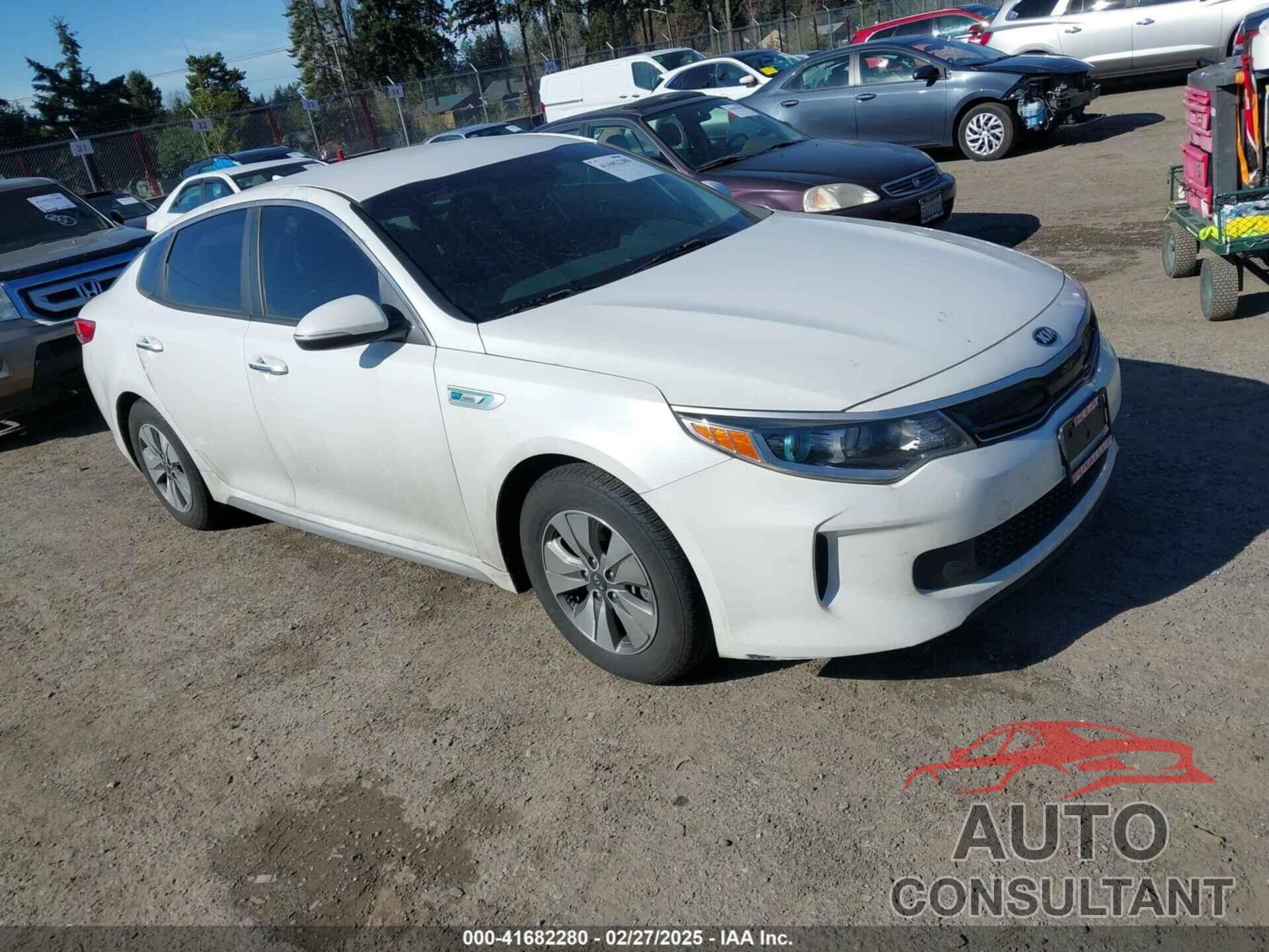 KIA OPTIMA HYBRID 2017 - KNAGT4LE9H5012924