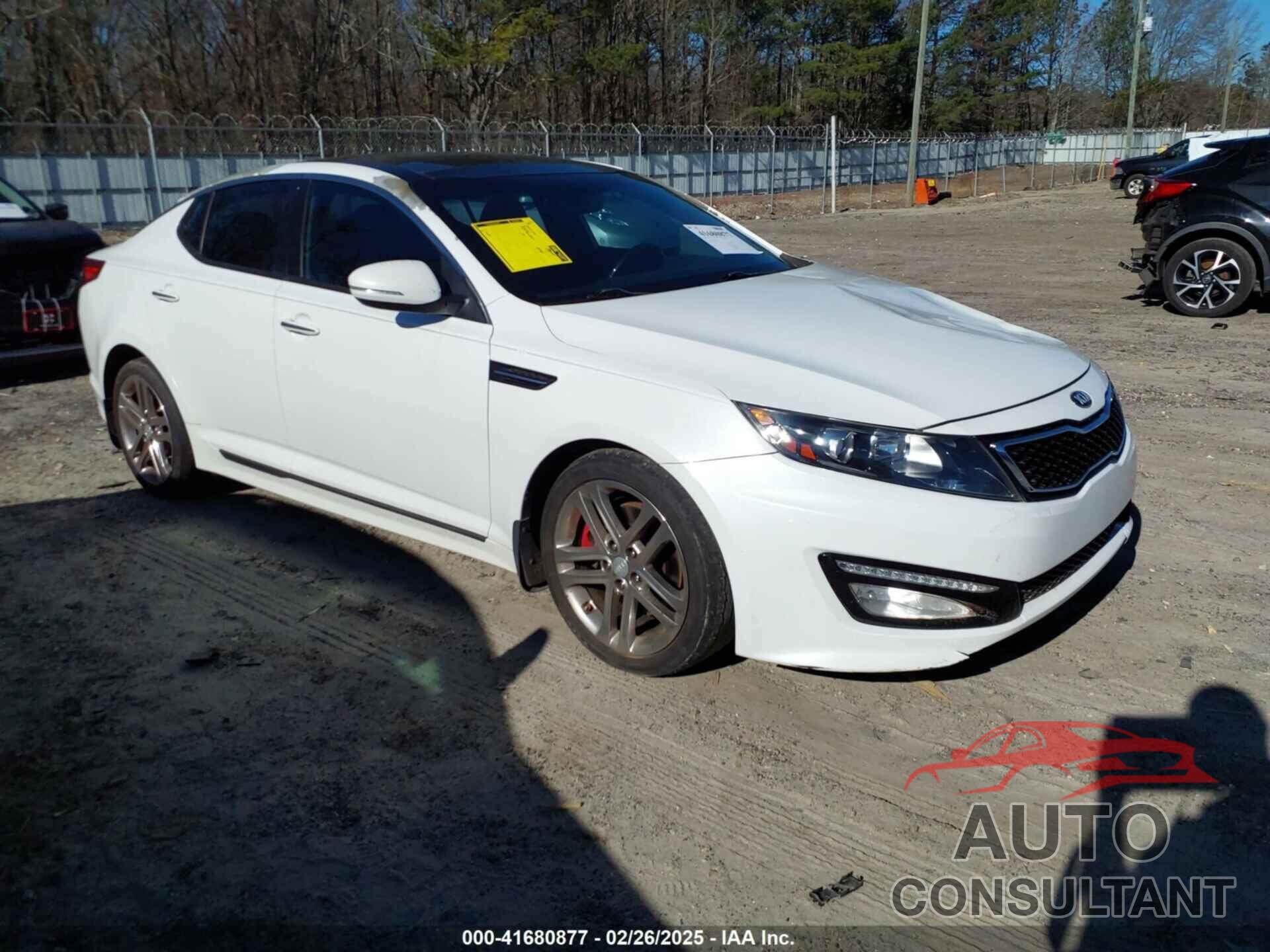 KIA OPTIMA 2013 - 5XXGR4A61DG116827