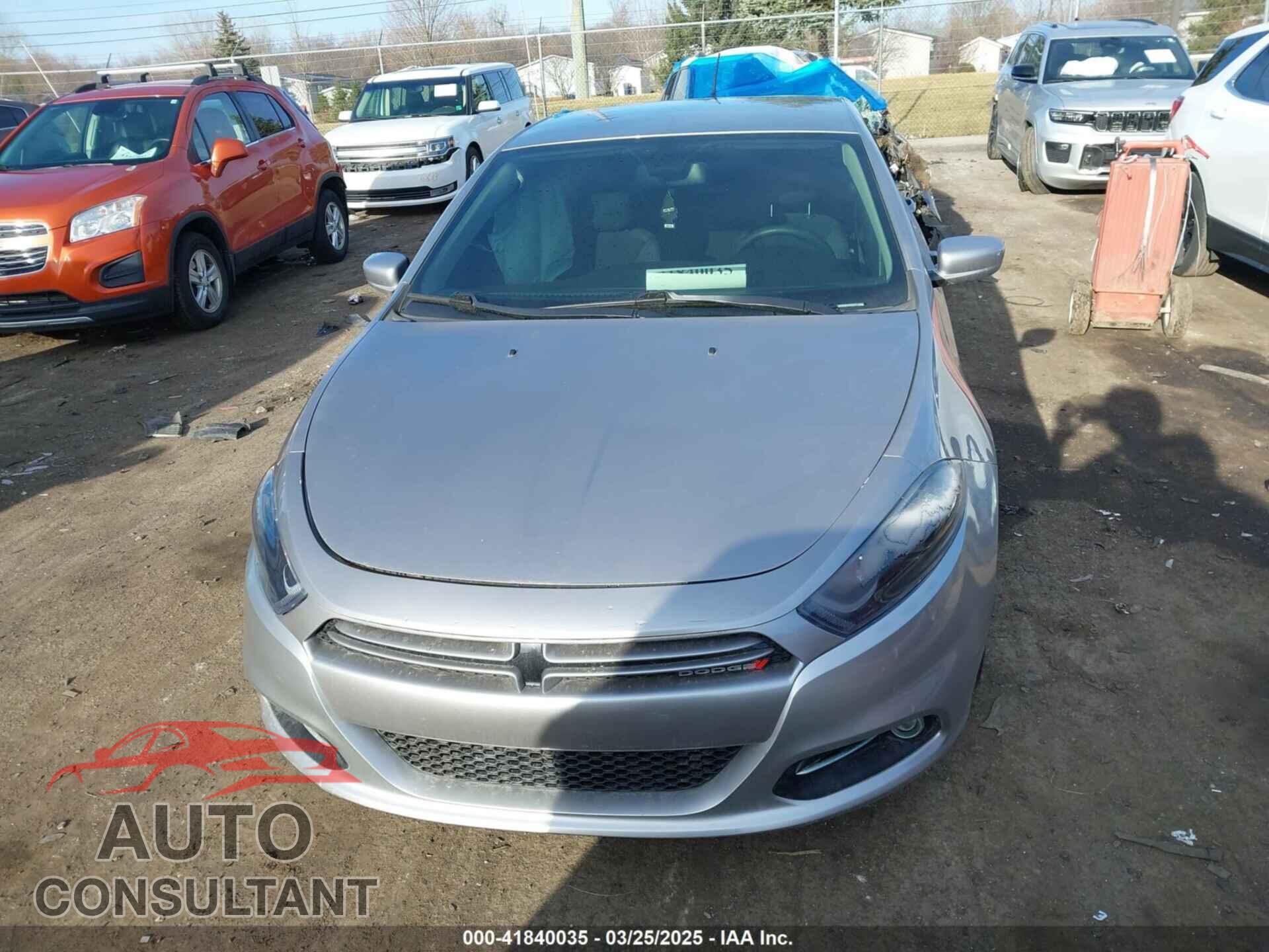 DODGE DART 2015 - 1C3CDFBB4FD267005