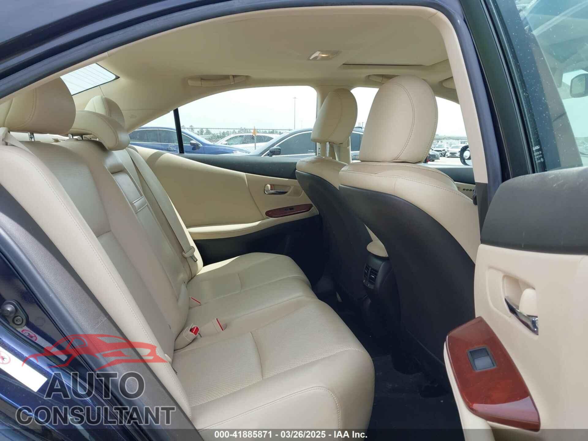 LEXUS HS 250H 2010 - JTHBB1BA9A2026888