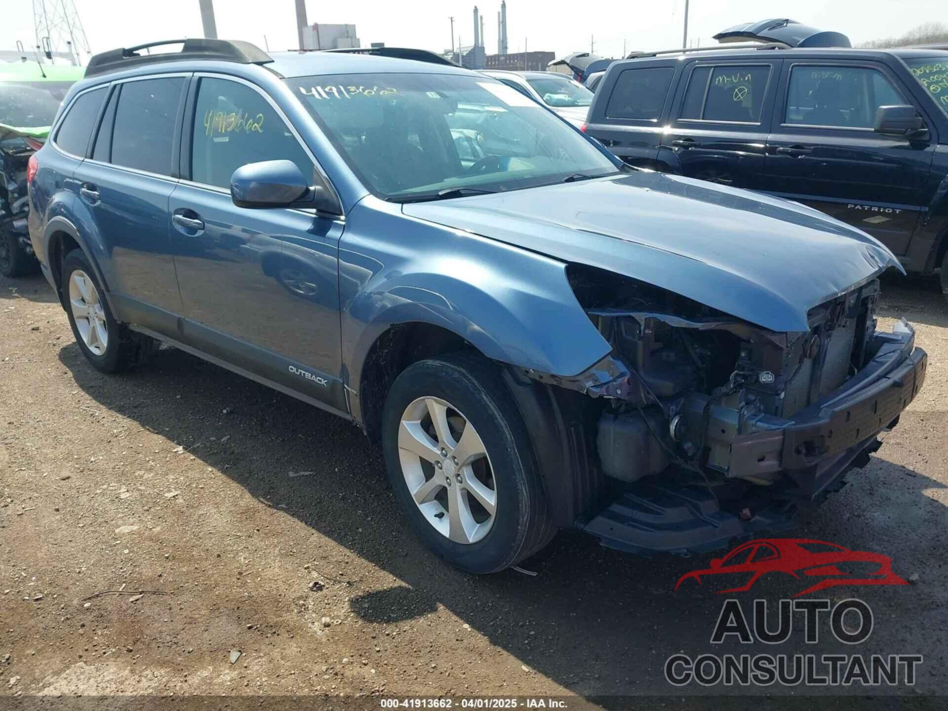 SUBARU OUTBACK 2013 - 4S4BRBGC2D3316834