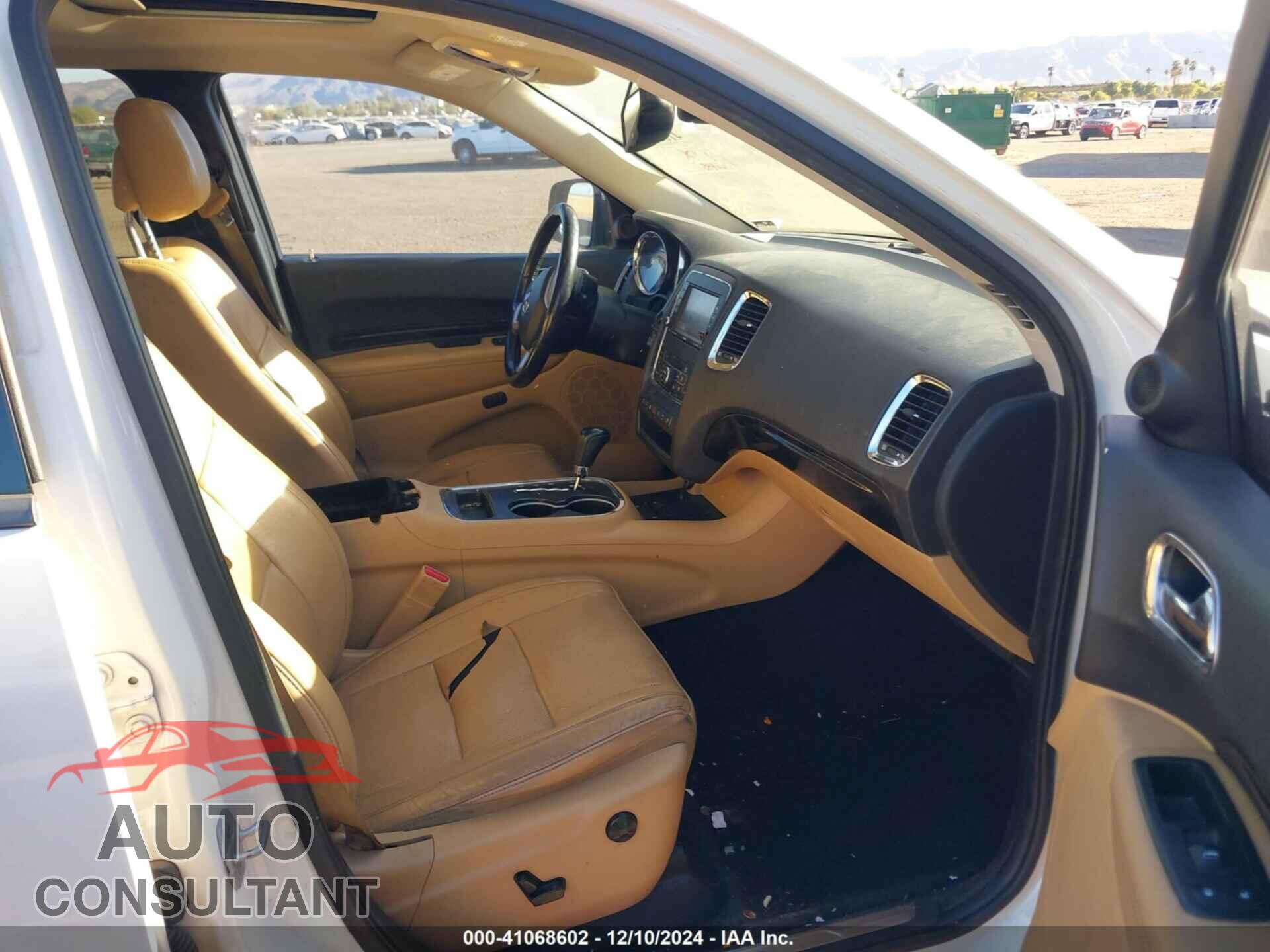 DODGE DURANGO 2012 - 1C4SDHET4CC130381