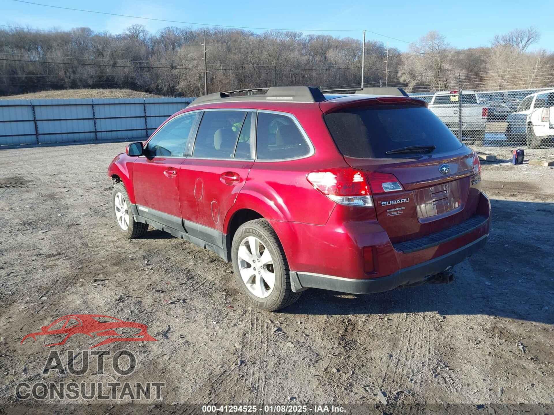 SUBARU OUTBACK 2011 - 4S4BRCCC5B1373937