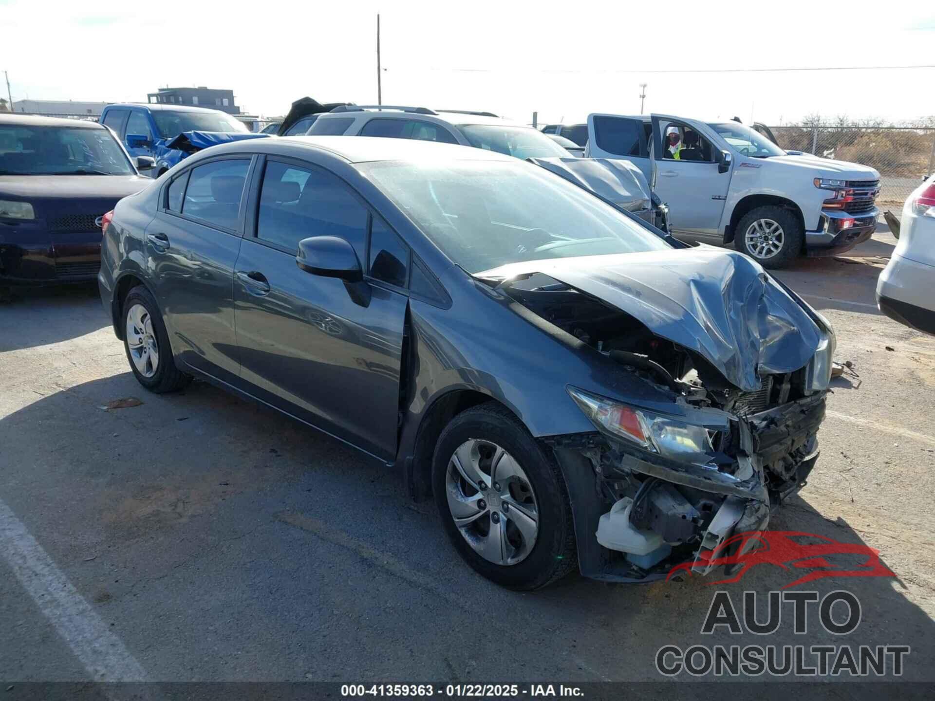 HONDA CIVIC 2013 - 19XFB2F59DE041176