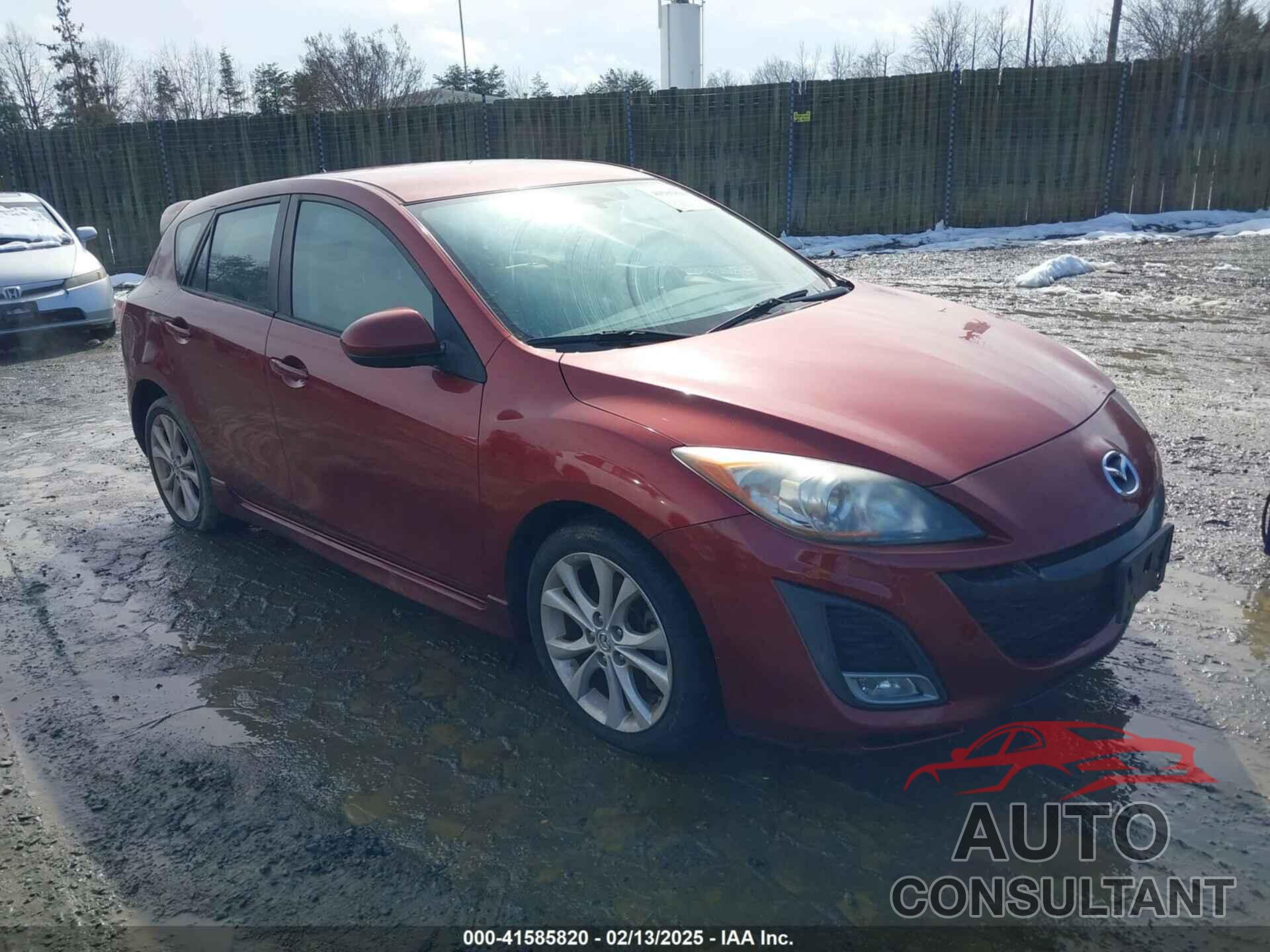 MAZDA MAZDA3 2011 - JM1BL1K64B1481956