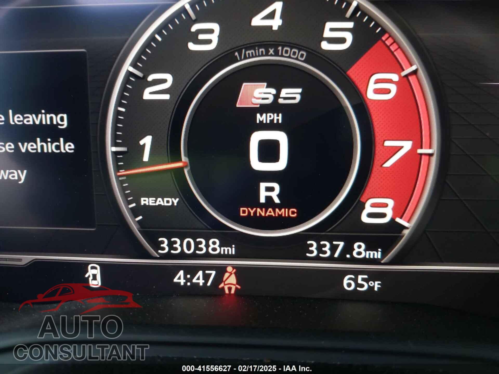 AUDI S5 2018 - WAUB4CF51JA116351