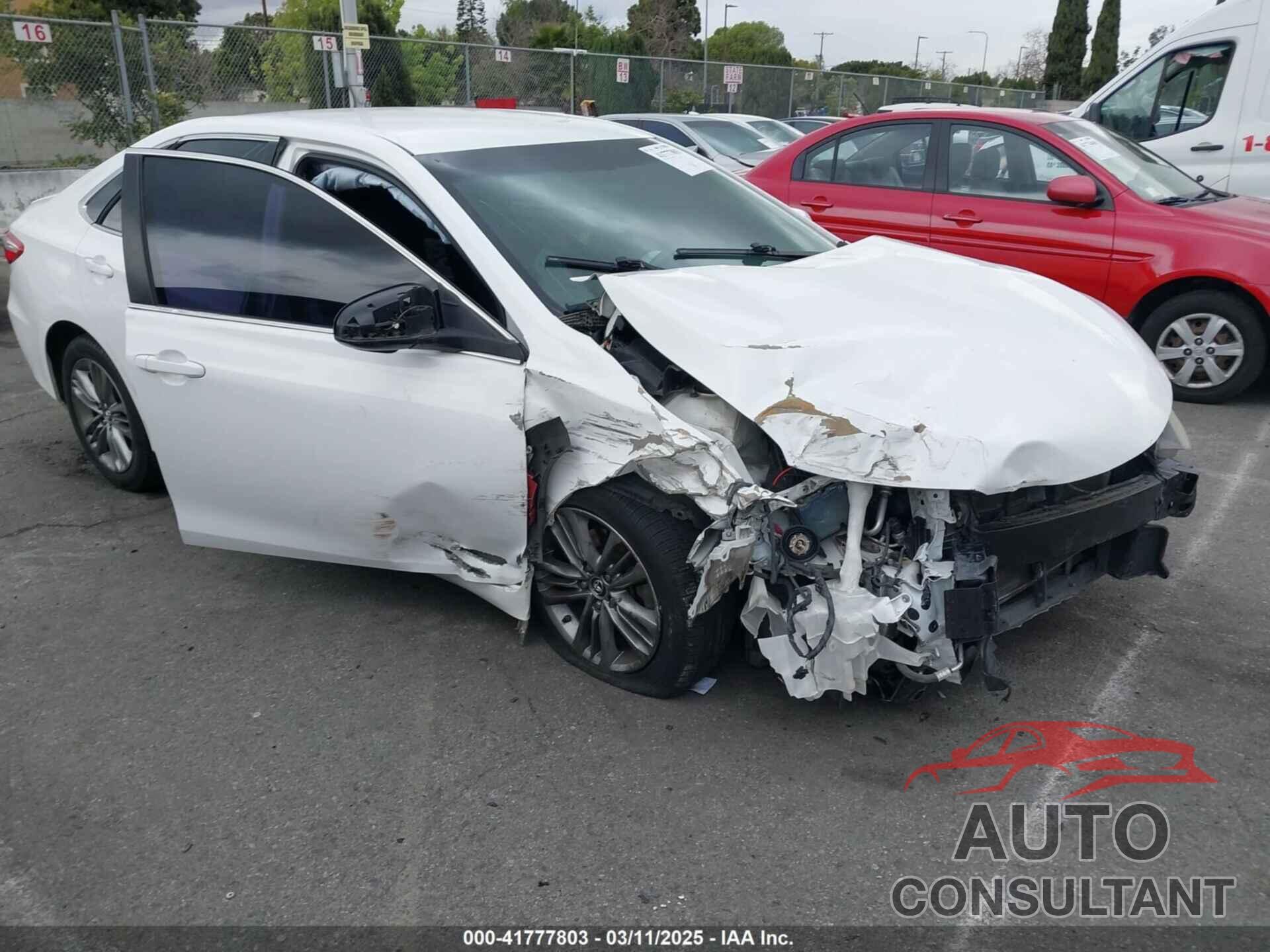 TOYOTA CAMRY 2016 - 4T1BF1FK9GU534313