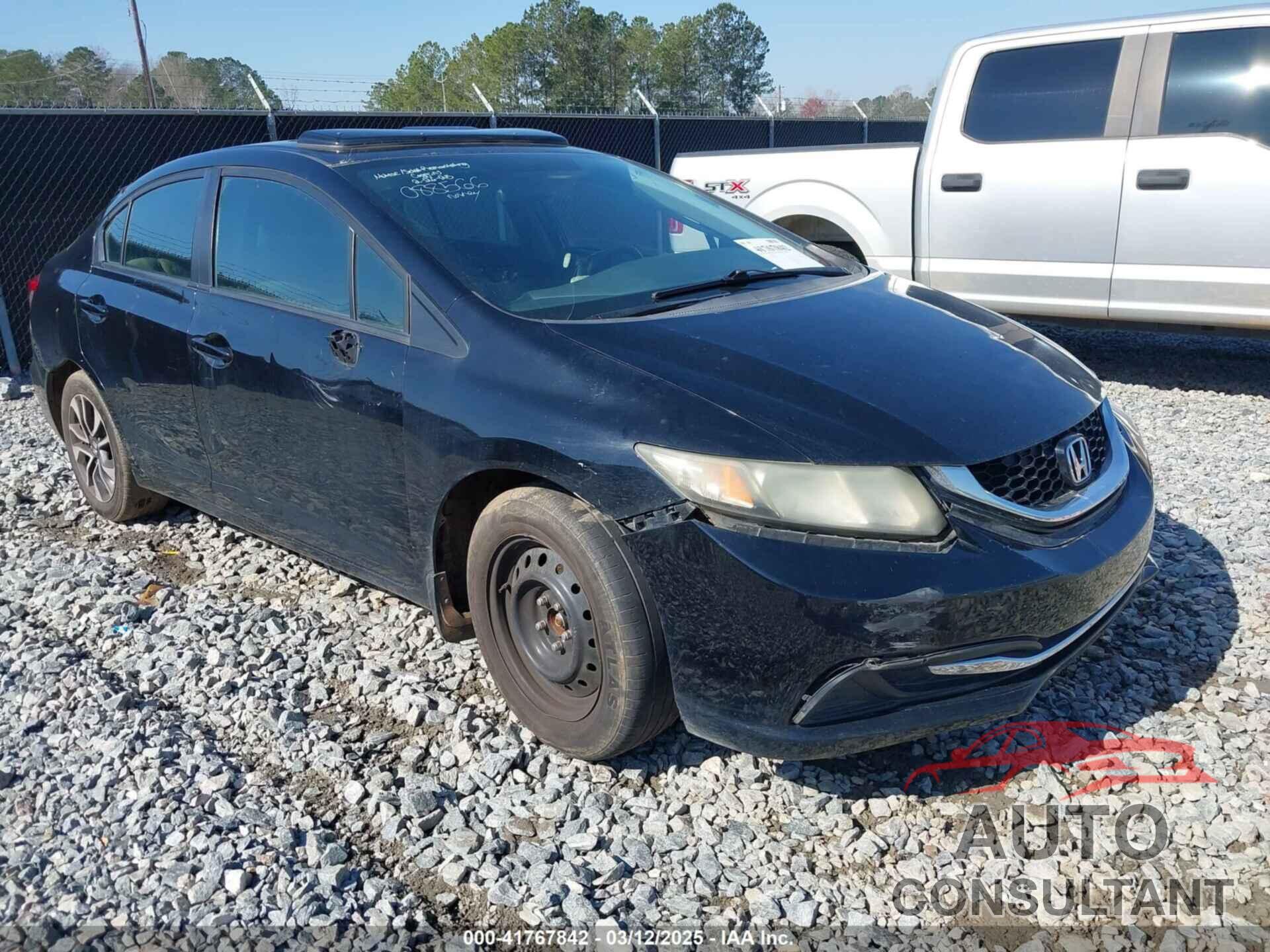 HONDA CIVIC 2013 - 19XFB2F81DE088566