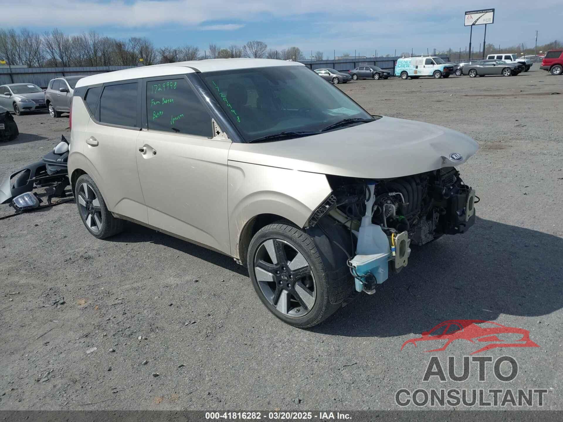 KIA SOUL 2020 - KNDJ33AU5L7073908