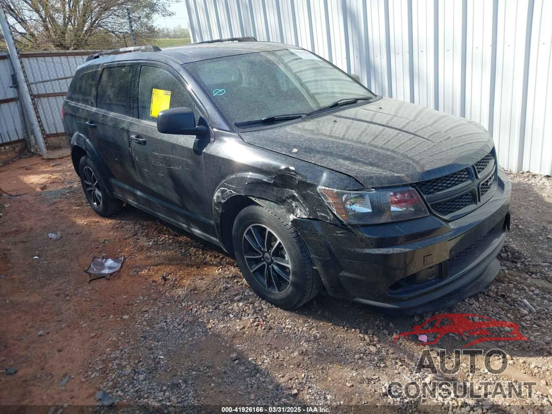 DODGE JOURNEY 2018 - 3C4PDCAB2JT474704