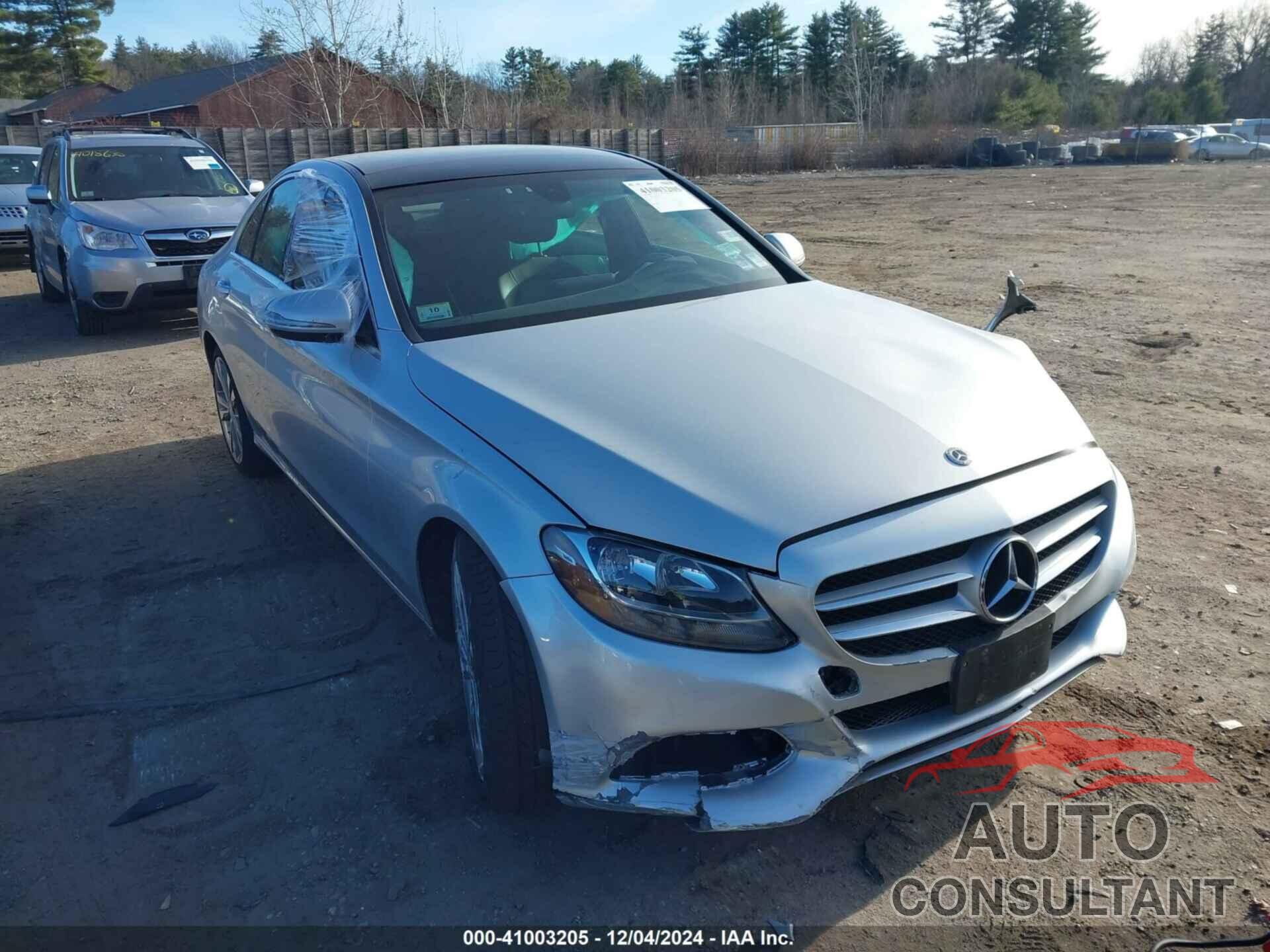 MERCEDES-BENZ C 300 2018 - 55SWF4KB2JU271030