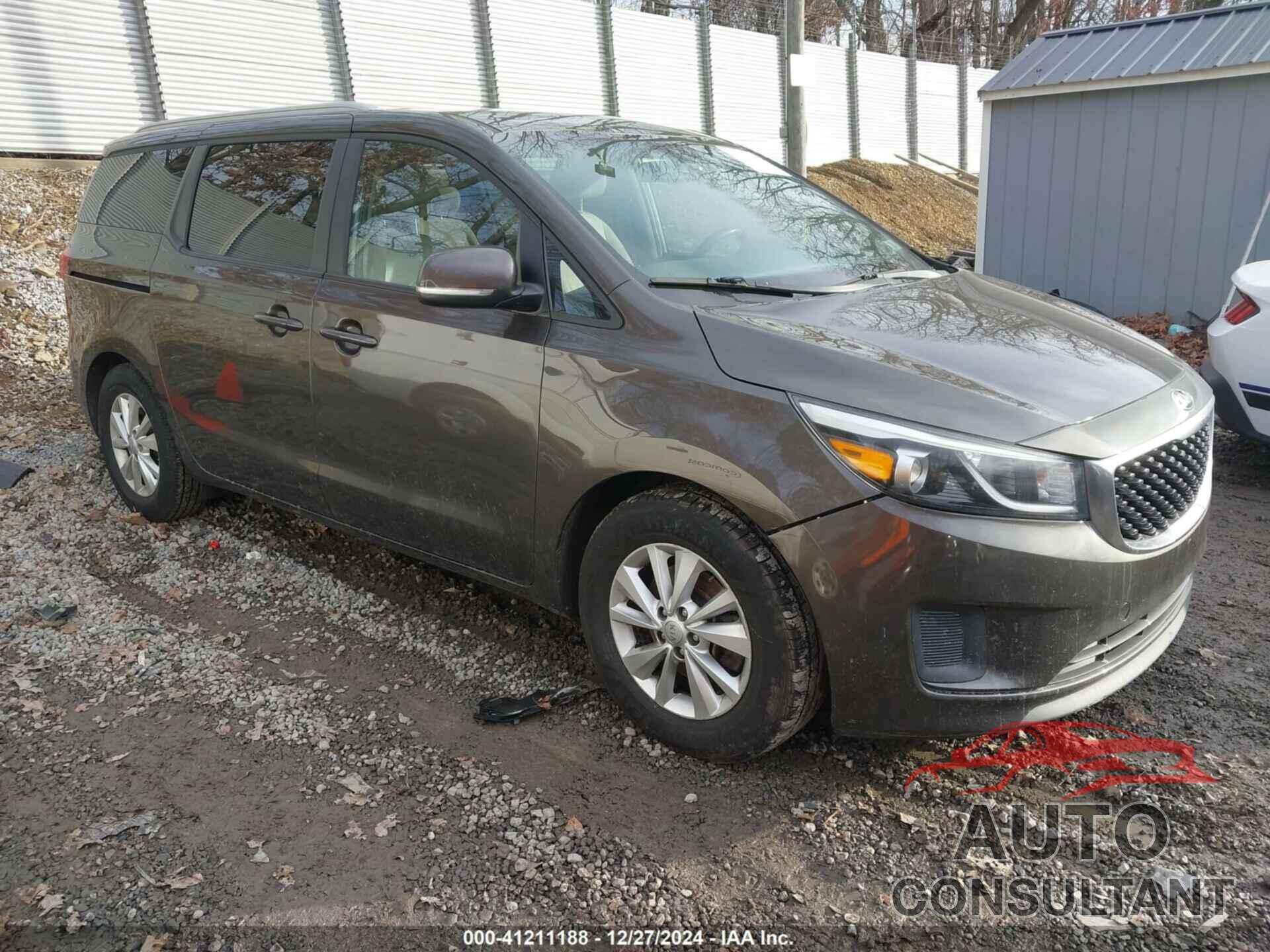 KIA SEDONA 2016 - KNDMB5C15G6189782