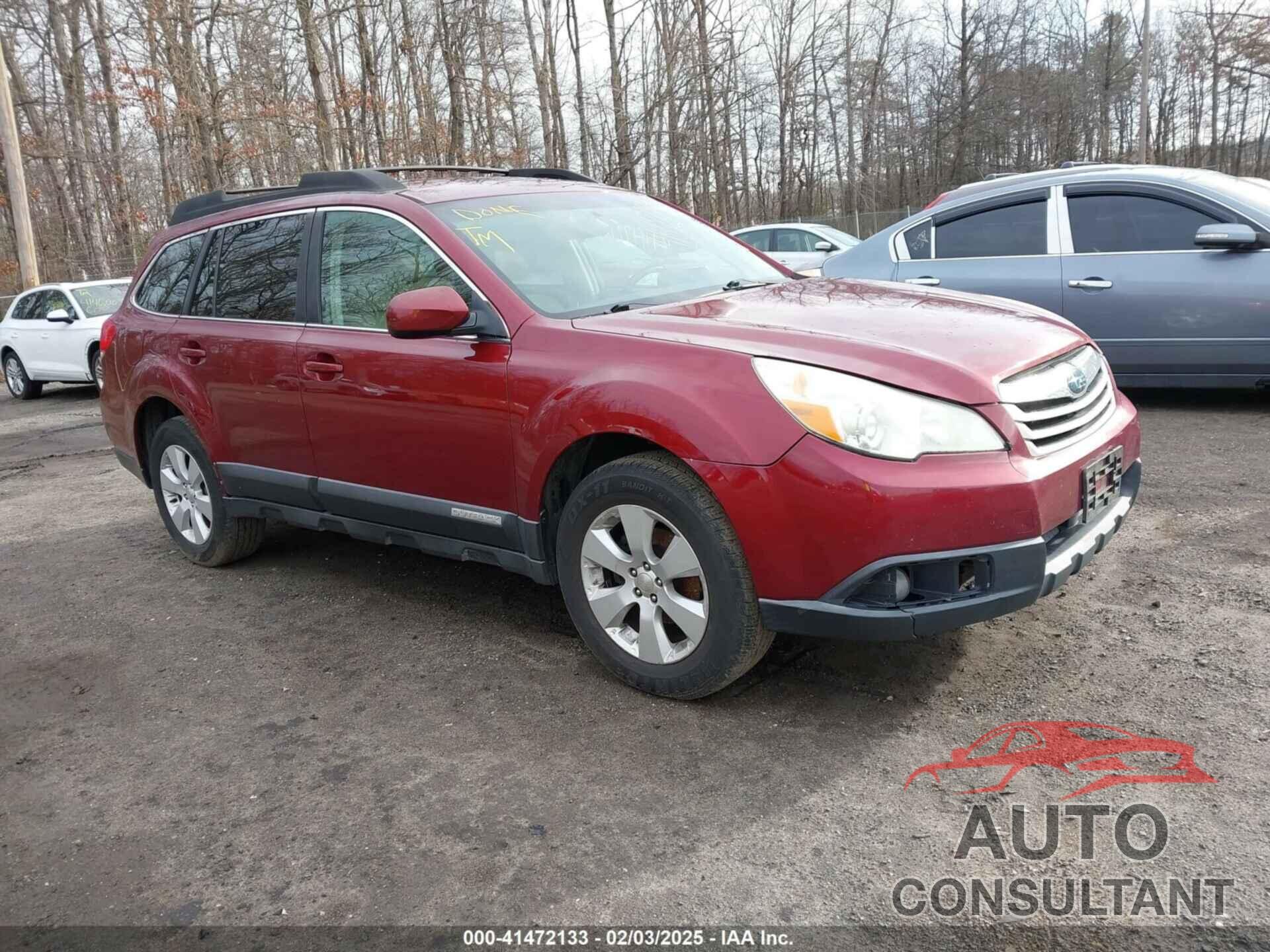 SUBARU OUTBACK 2011 - 4S4BRBCC8B3377642