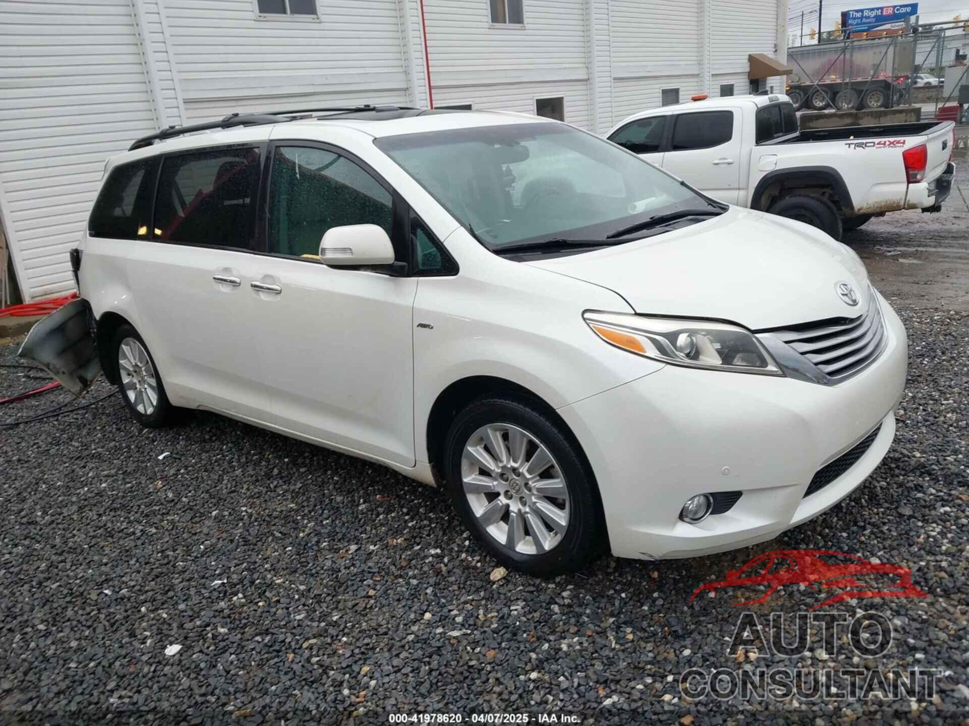 TOYOTA SIENNA 2016 - 5TDDK3DC3GS142030