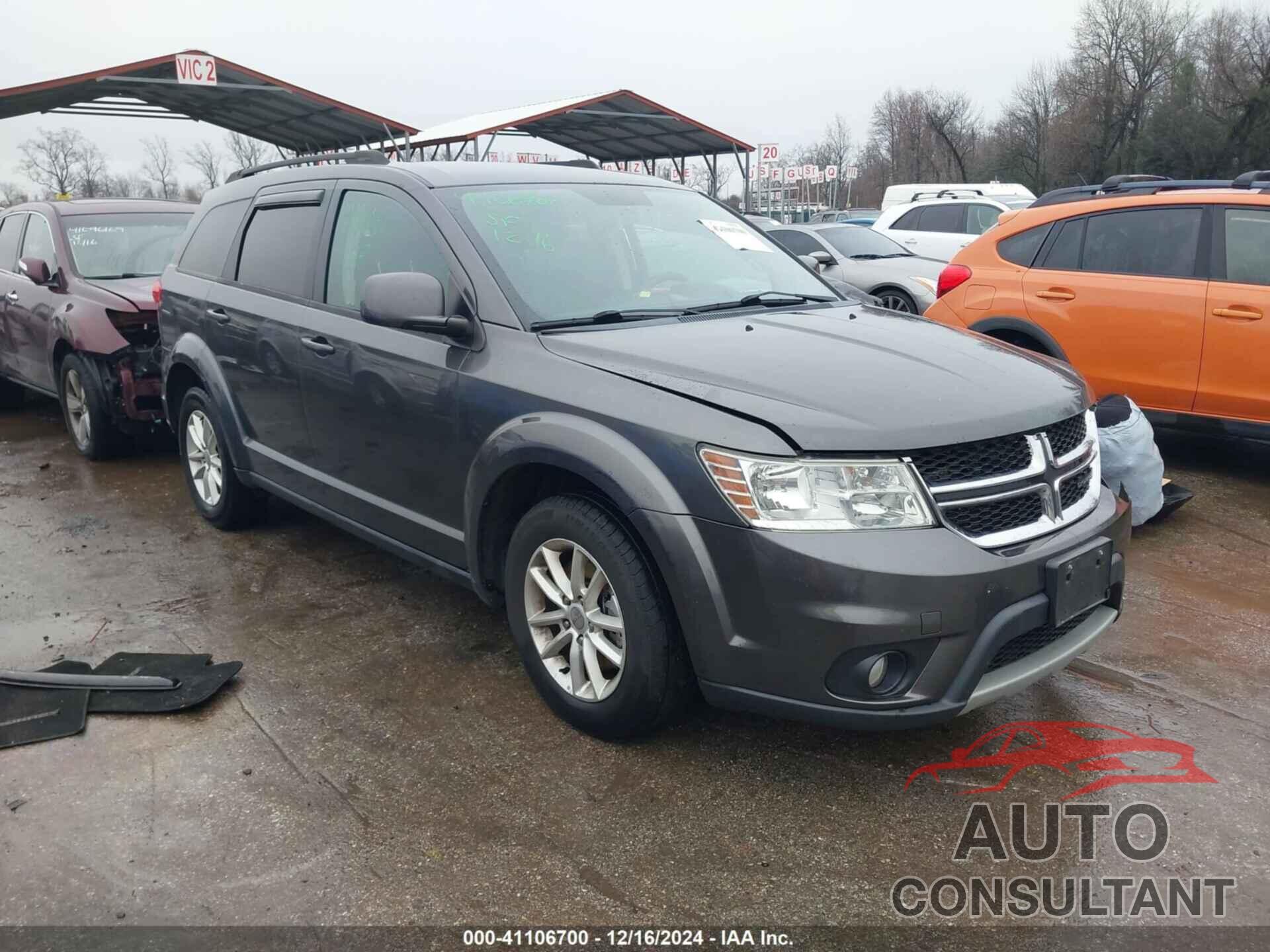 DODGE JOURNEY 2016 - 3C4PDCBG8GT224886