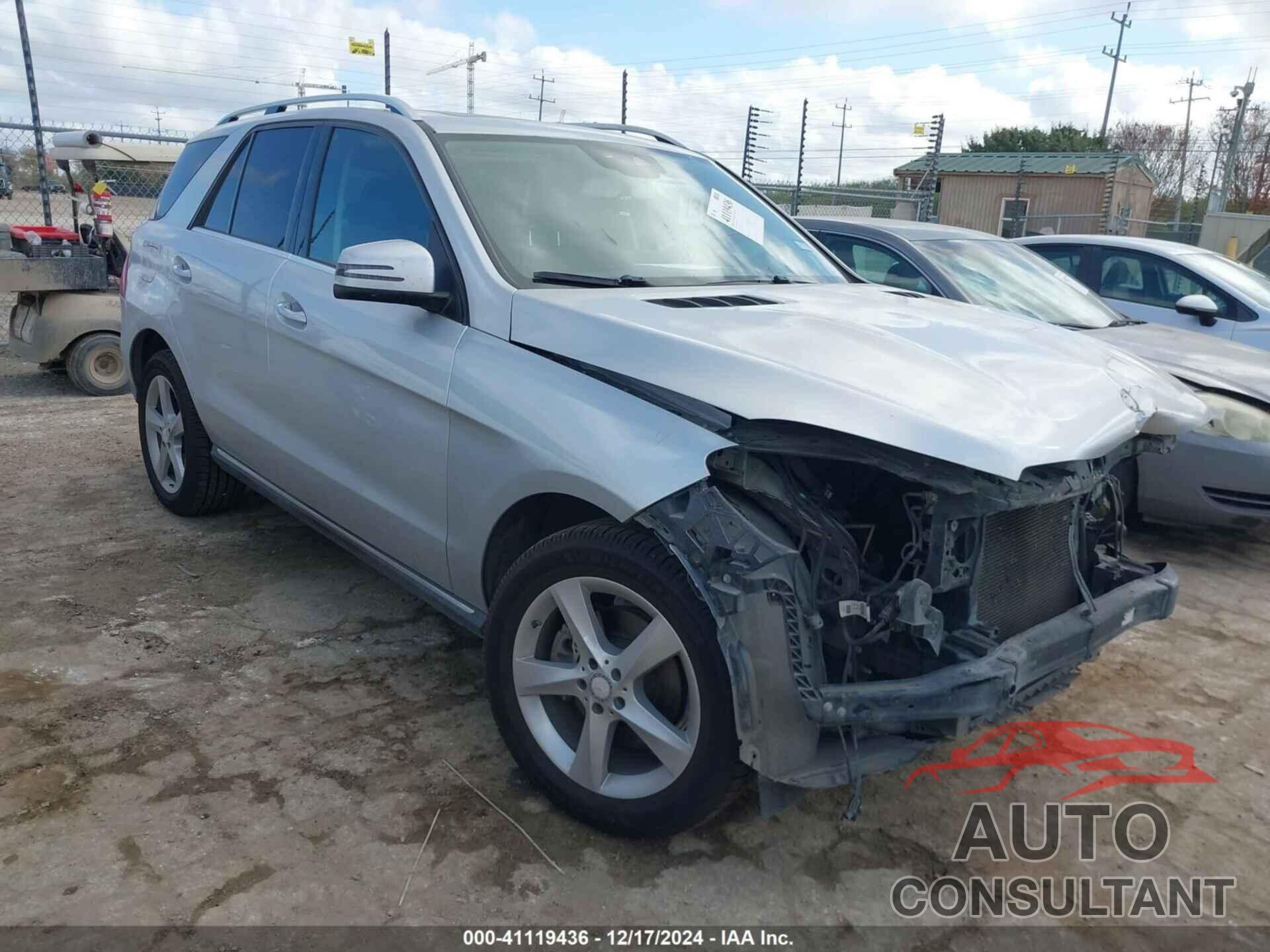 MERCEDES-BENZ GLE 350 2016 - 4JGDA5JB2GA729631