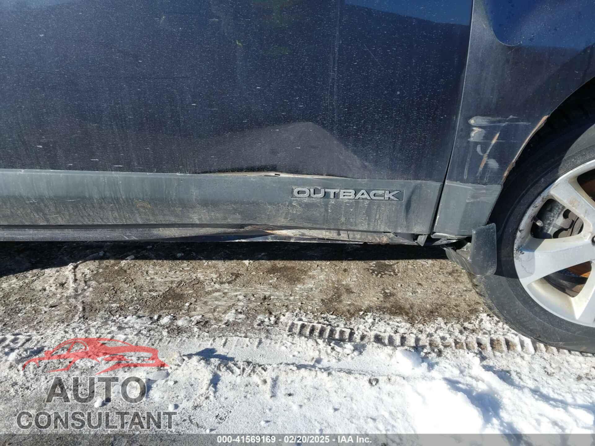 SUBARU OUTBACK 2013 - 4S4BRBGC2D3241312