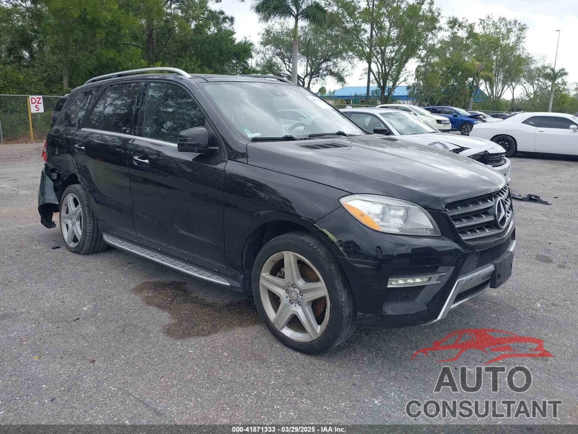 MERCEDES-BENZ ML 2014 - 4JGDA5HB0EA280601