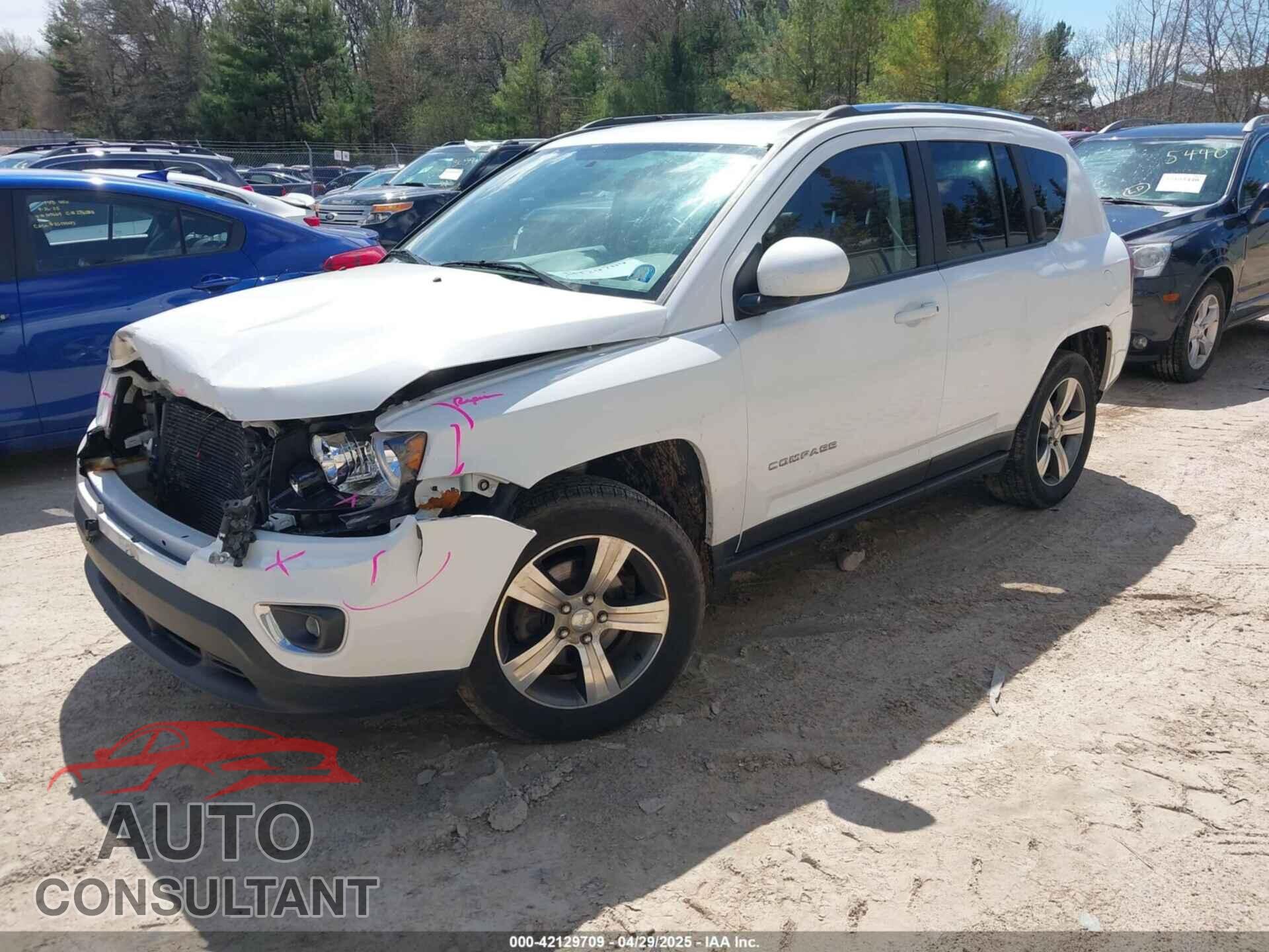 JEEP COMPASS 2017 - 1C4NJDEB4HD176025