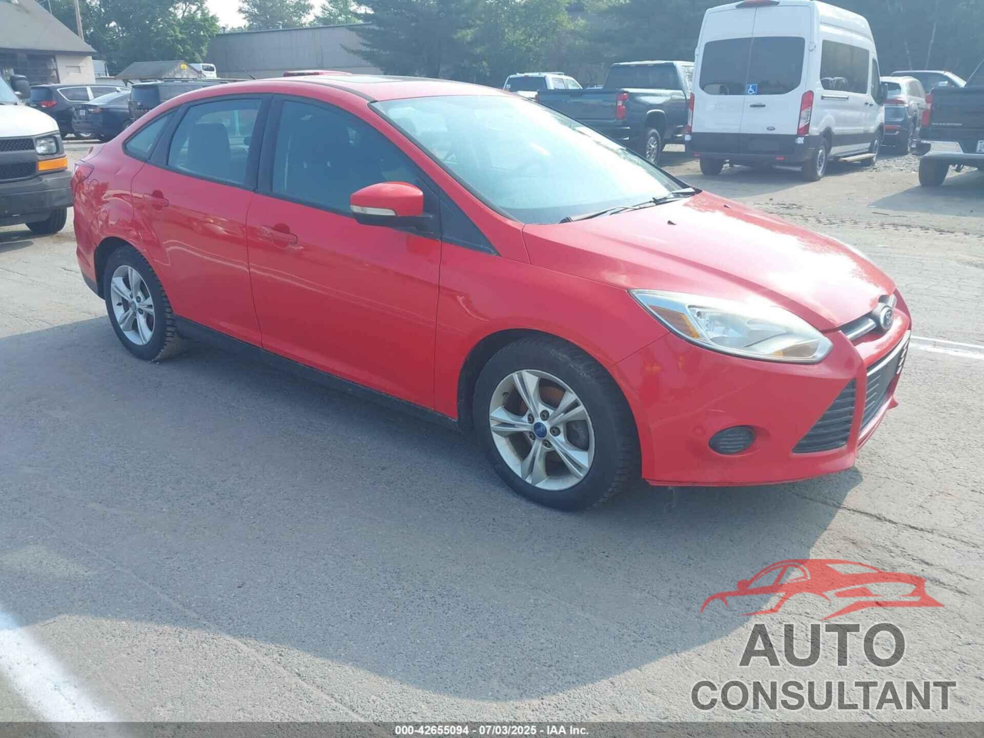 FORD FOCUS 2013 - 1FADP3F29DL118422